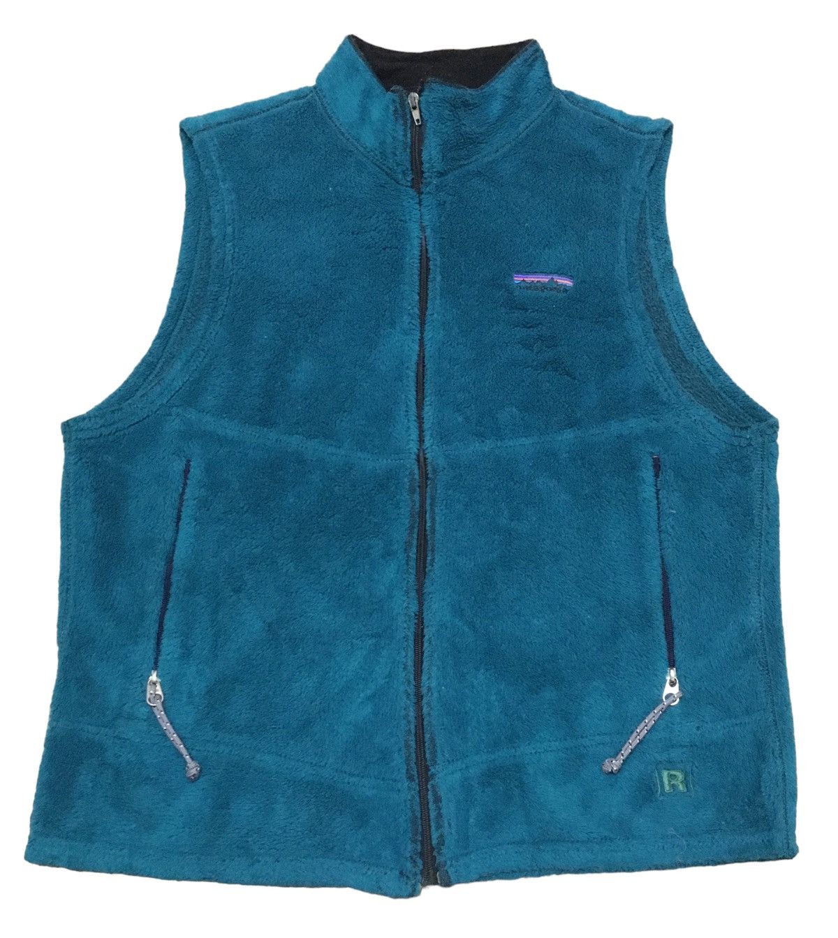 Patagonia Rare Design Vintage Brand Patagonia Fleece Vest 1990s Size US M / EU 48-50 / 2 - 1 Thumbnail