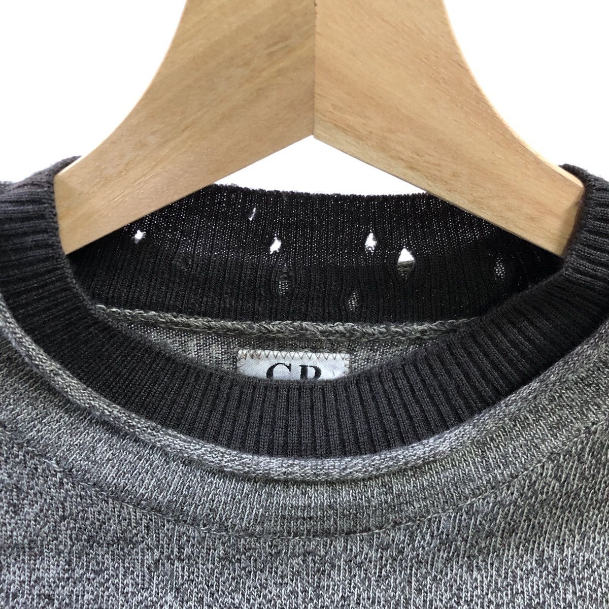 C.P. Company × Massimo Osti Vintage C.P. Company Longsleeves Heather Wool Tshirt Size US L / EU 52-54 / 3 - 4 Thumbnail