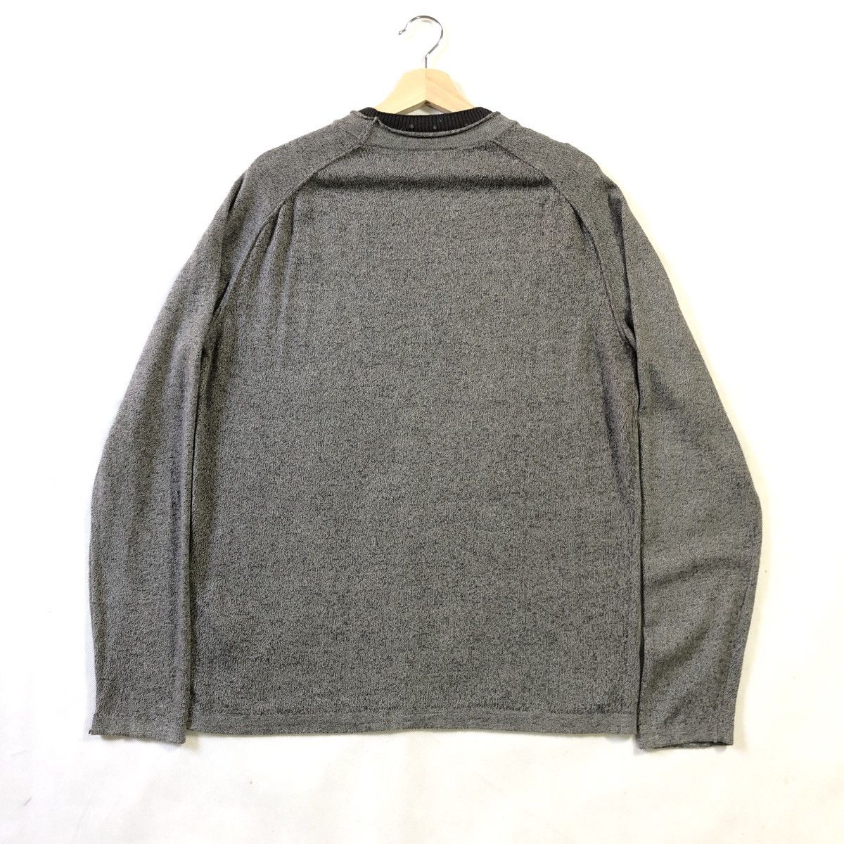 C.P. Company × Massimo Osti Vintage C.P. Company Longsleeves Heather Wool Tshirt Size US L / EU 52-54 / 3 - 3 Thumbnail