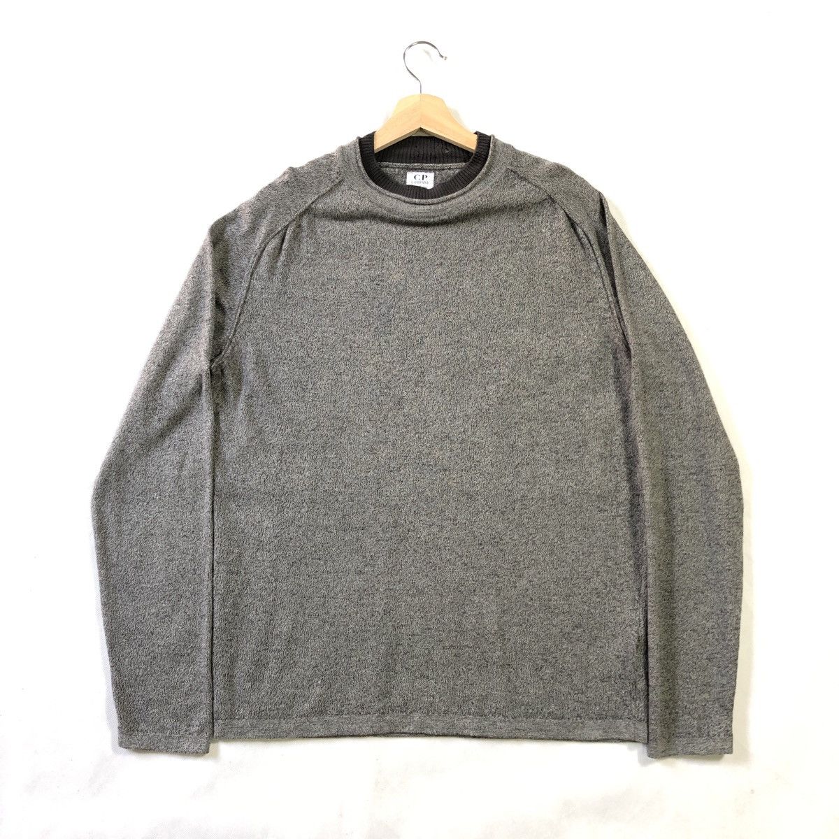 C.P. Company × Massimo Osti Vintage C.P. Company Longsleeves Heather Wool Tshirt Size US L / EU 52-54 / 3 - 1 Thumbnail