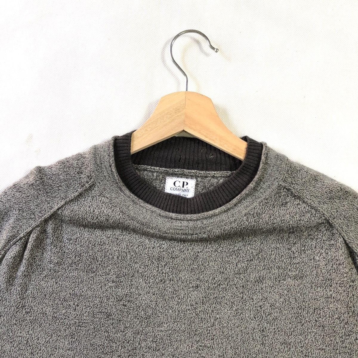 C.P. Company × Massimo Osti Vintage C.P. Company Longsleeves Heather Wool Tshirt Size US L / EU 52-54 / 3 - 2 Thumbnail
