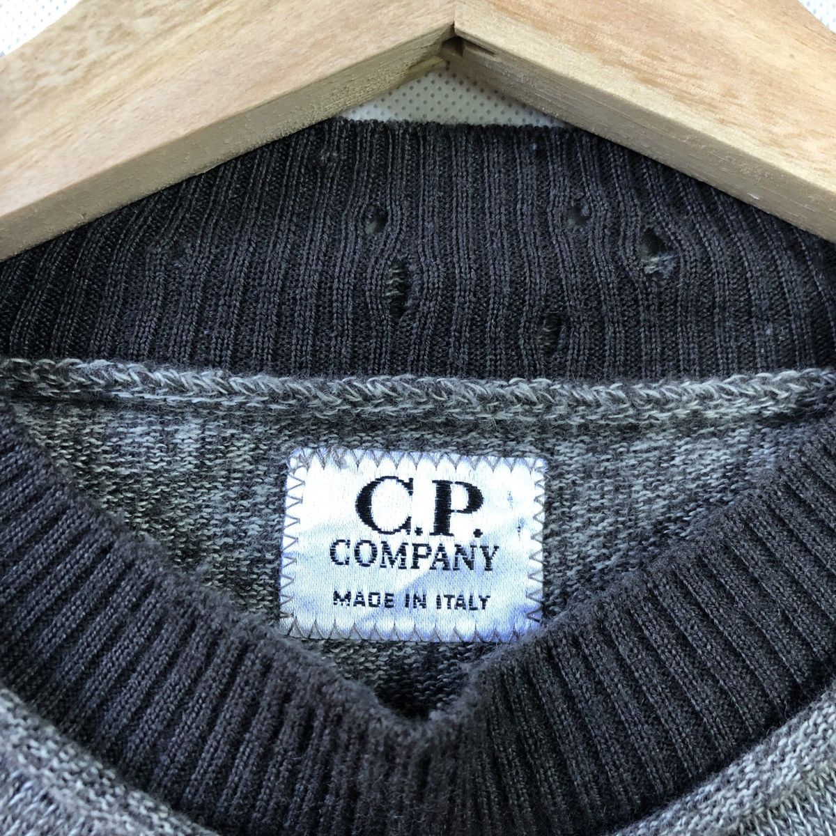 C.P. Company × Massimo Osti Vintage C.P. Company Longsleeves Heather Wool Tshirt Size US L / EU 52-54 / 3 - 5 Thumbnail