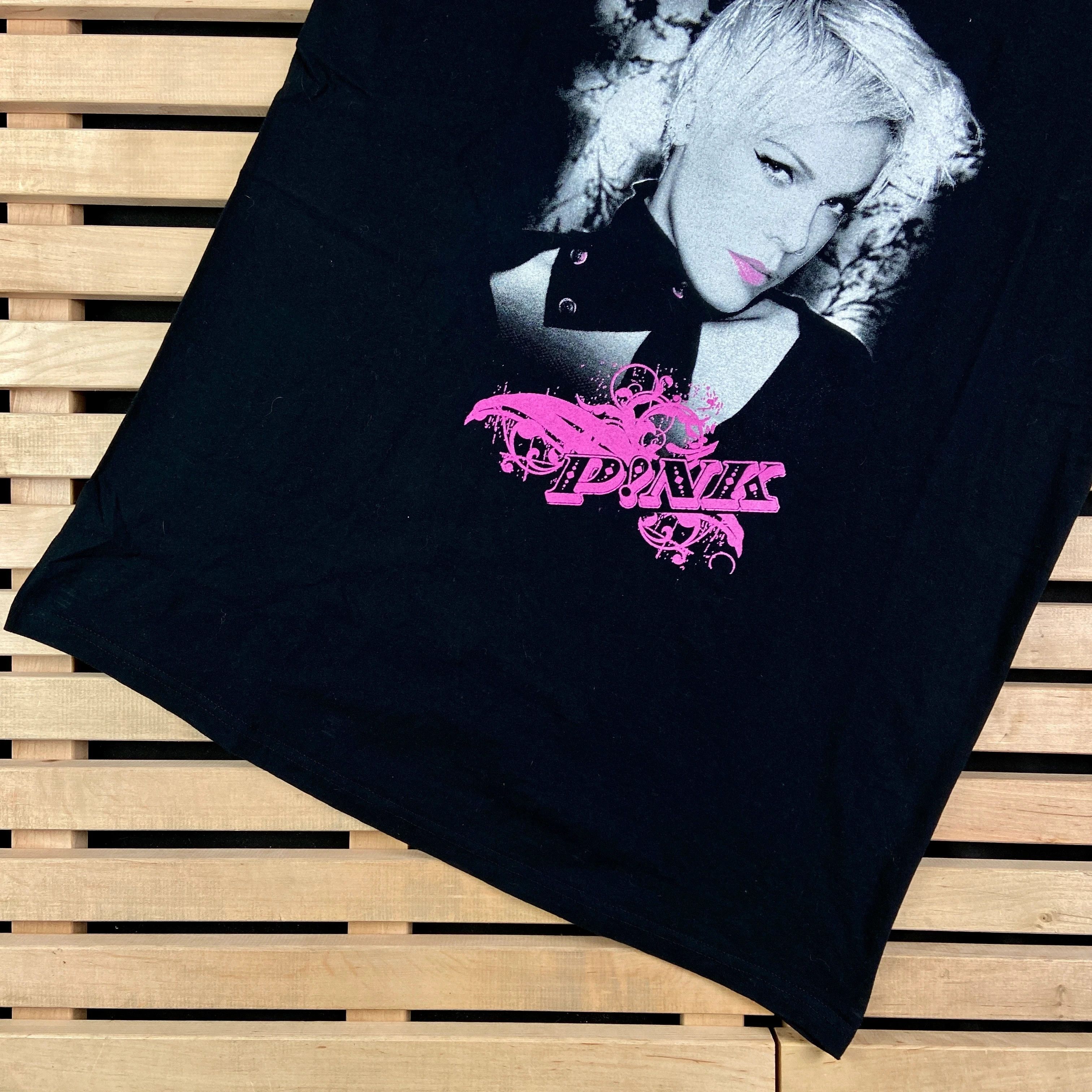 Band Tees × Vintage Mens Vintage T Shirt Pink Funhouse Tour 2009 Size XL Size US XL / EU 56 / 4 - 3 Thumbnail