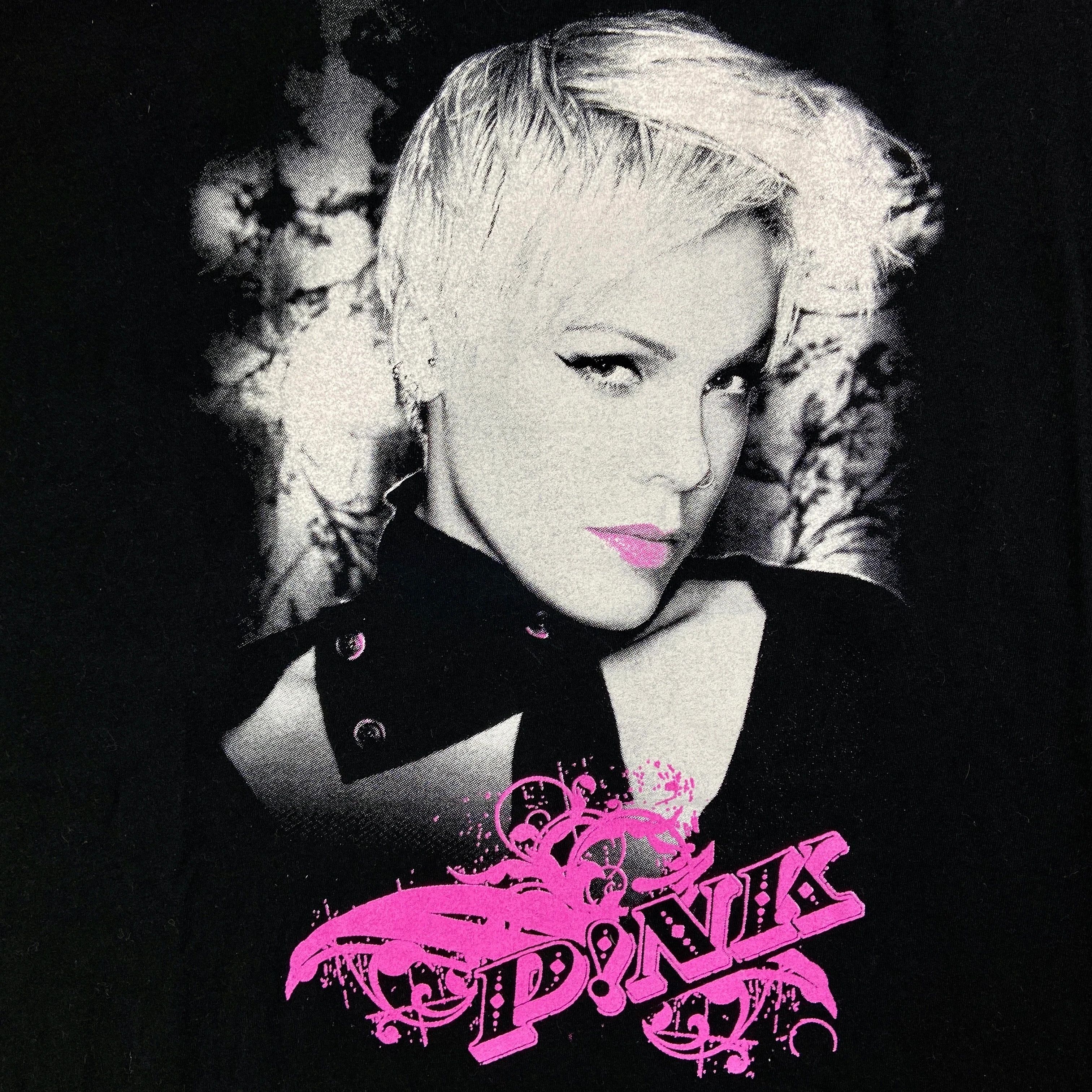 Band Tees × Vintage Mens Vintage T Shirt Pink Funhouse Tour 2009 Size XL Size US XL / EU 56 / 4 - 4 Thumbnail