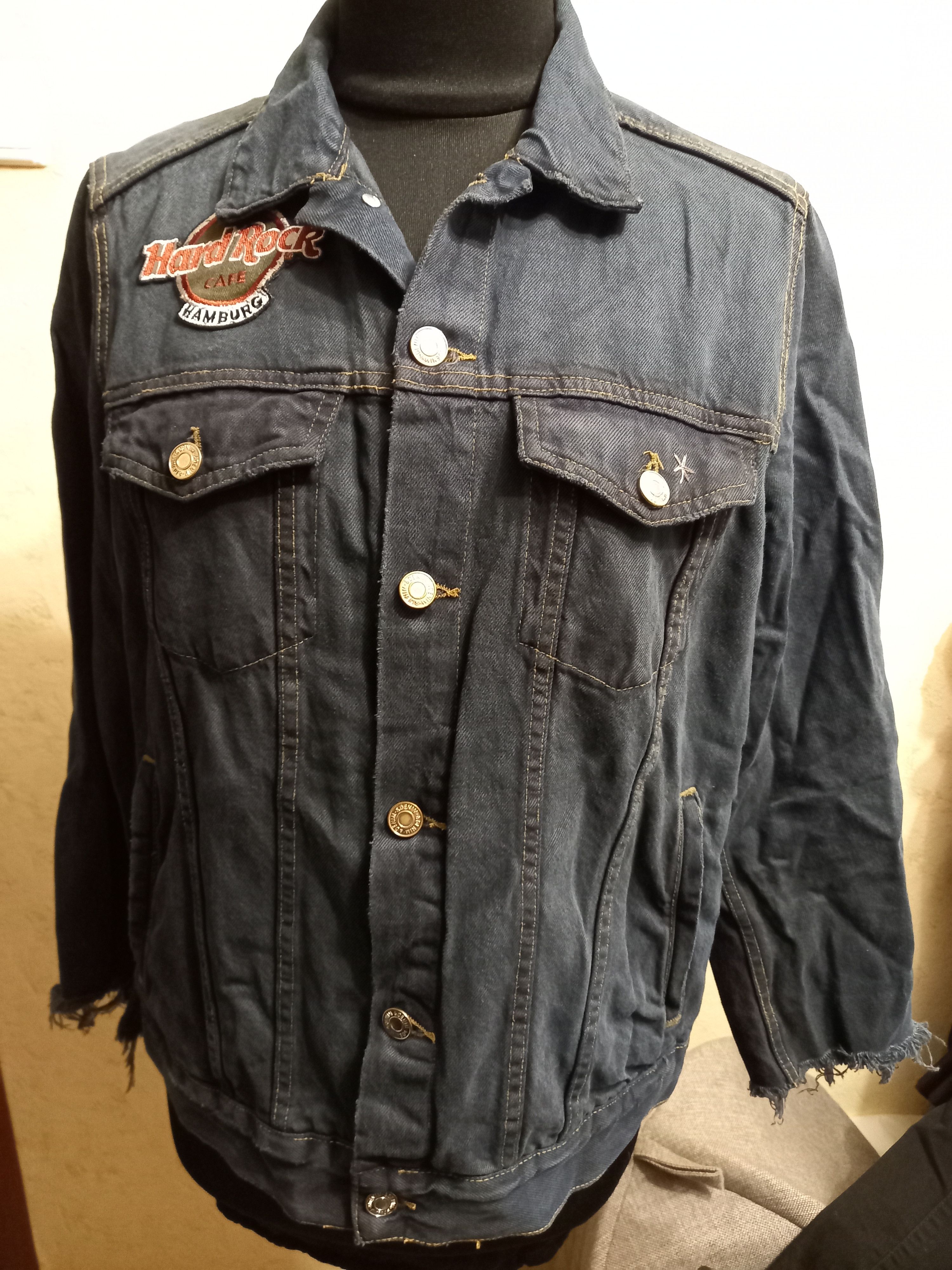 Vintage Hard Rock Cafe Denim Jacket - Size M Size US S / EU 44-46 / 1 - 1 Thumbnail