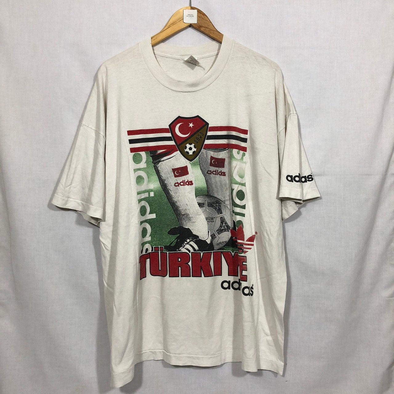 Vintage 90's Adidas Turkiye Tee Shirt