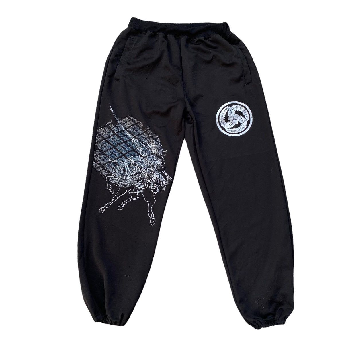 Vintage Sukajan Japan Traditional Style Vintage Jogger Pants. #Y Size US 30 / EU 46 - 1 Thumbnail