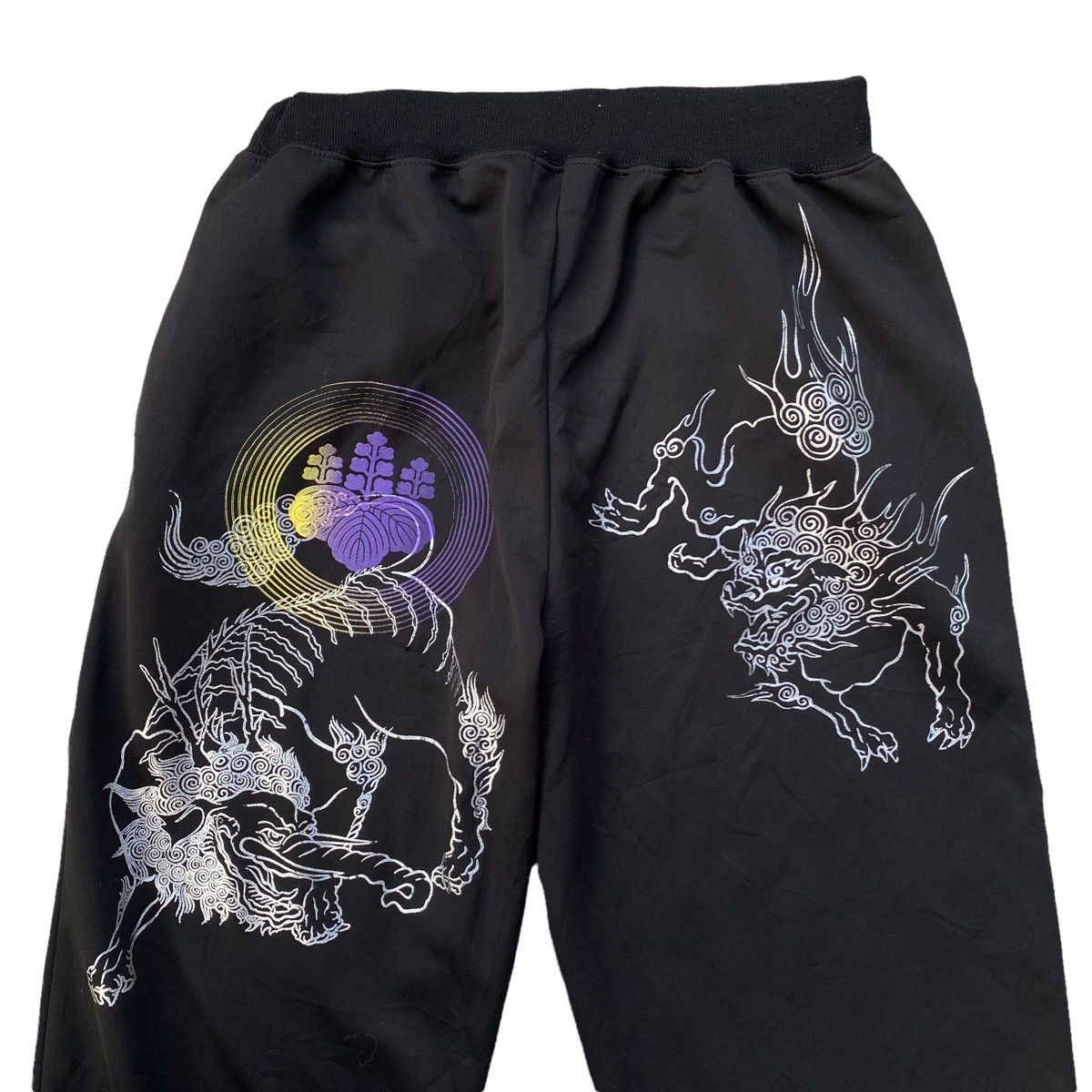 Vintage Sukajan Japan Traditional Style Vintage Jogger Pants. #Y Size US 30 / EU 46 - 3 Thumbnail