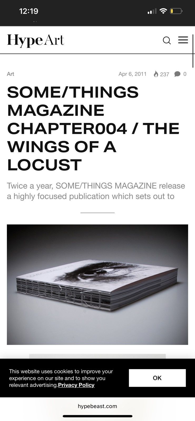 Rick Owens Rick Owen x Some/Things Magazine - Chapter 004 Size ONE SIZE - 12 Thumbnail