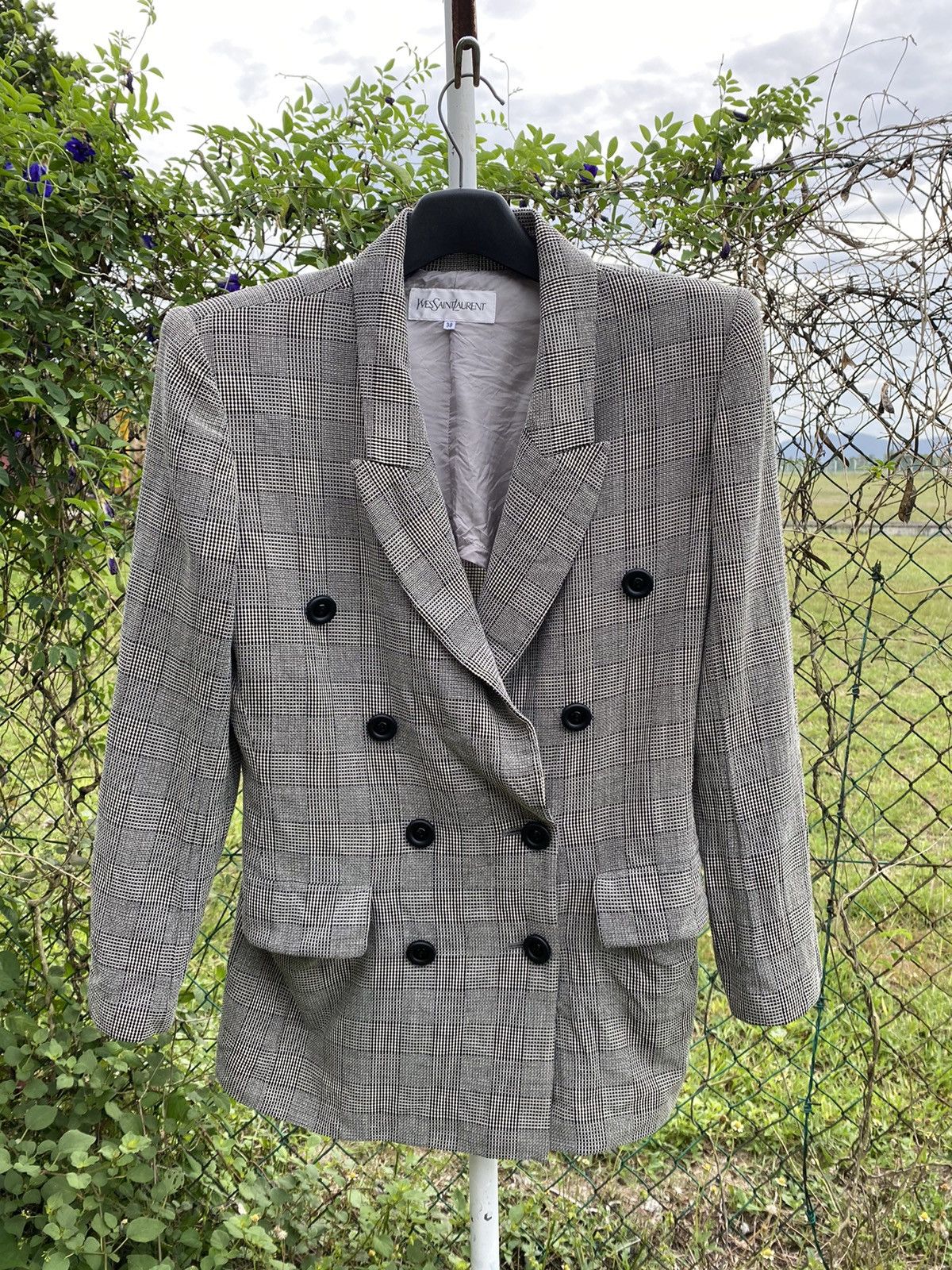 Vintage 80s YSL Coats Jacket - 38