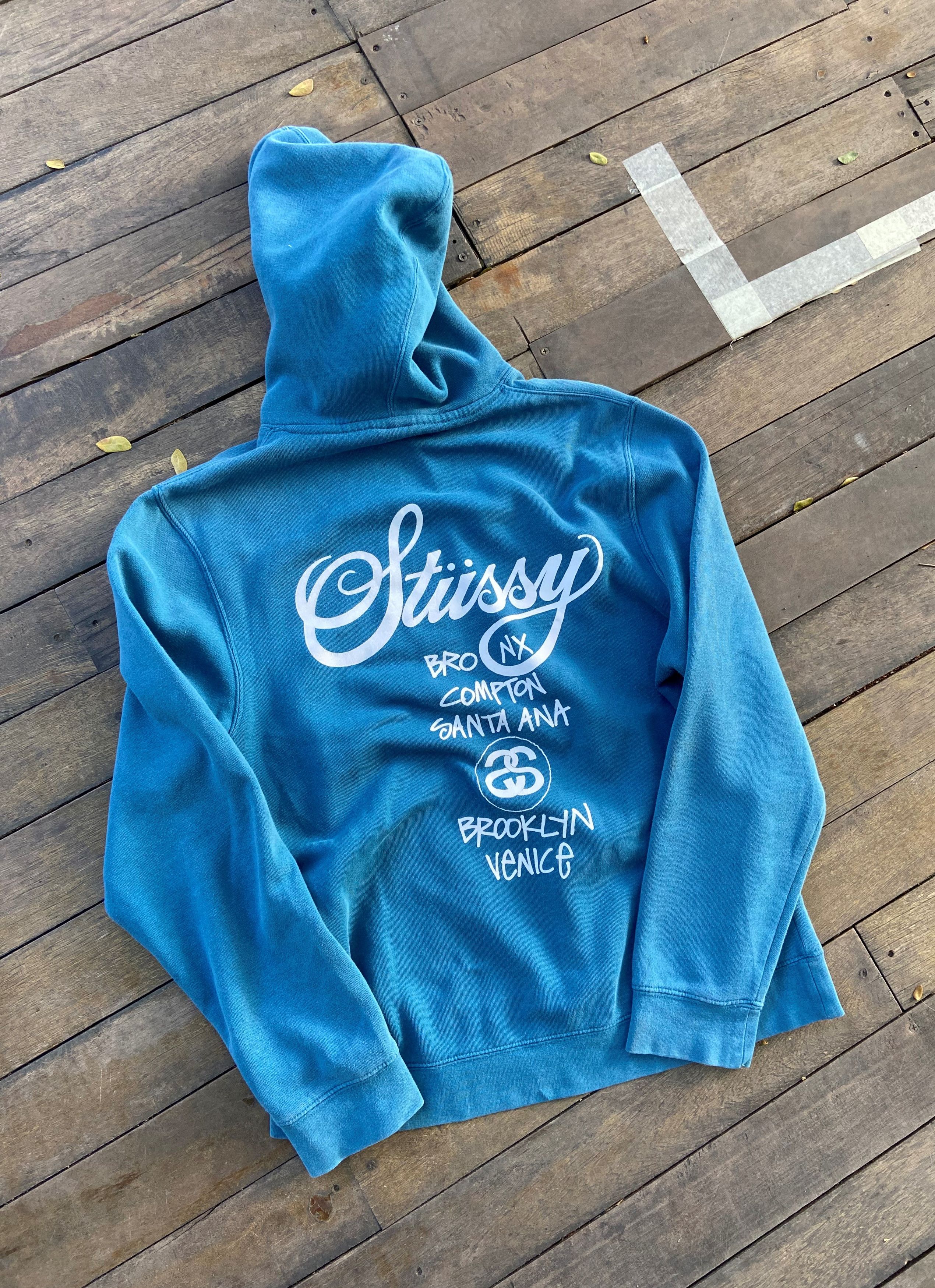 Stussy Stussy World Tour Hoodie Size US M / EU 48-50 / 2 - 1 Thumbnail