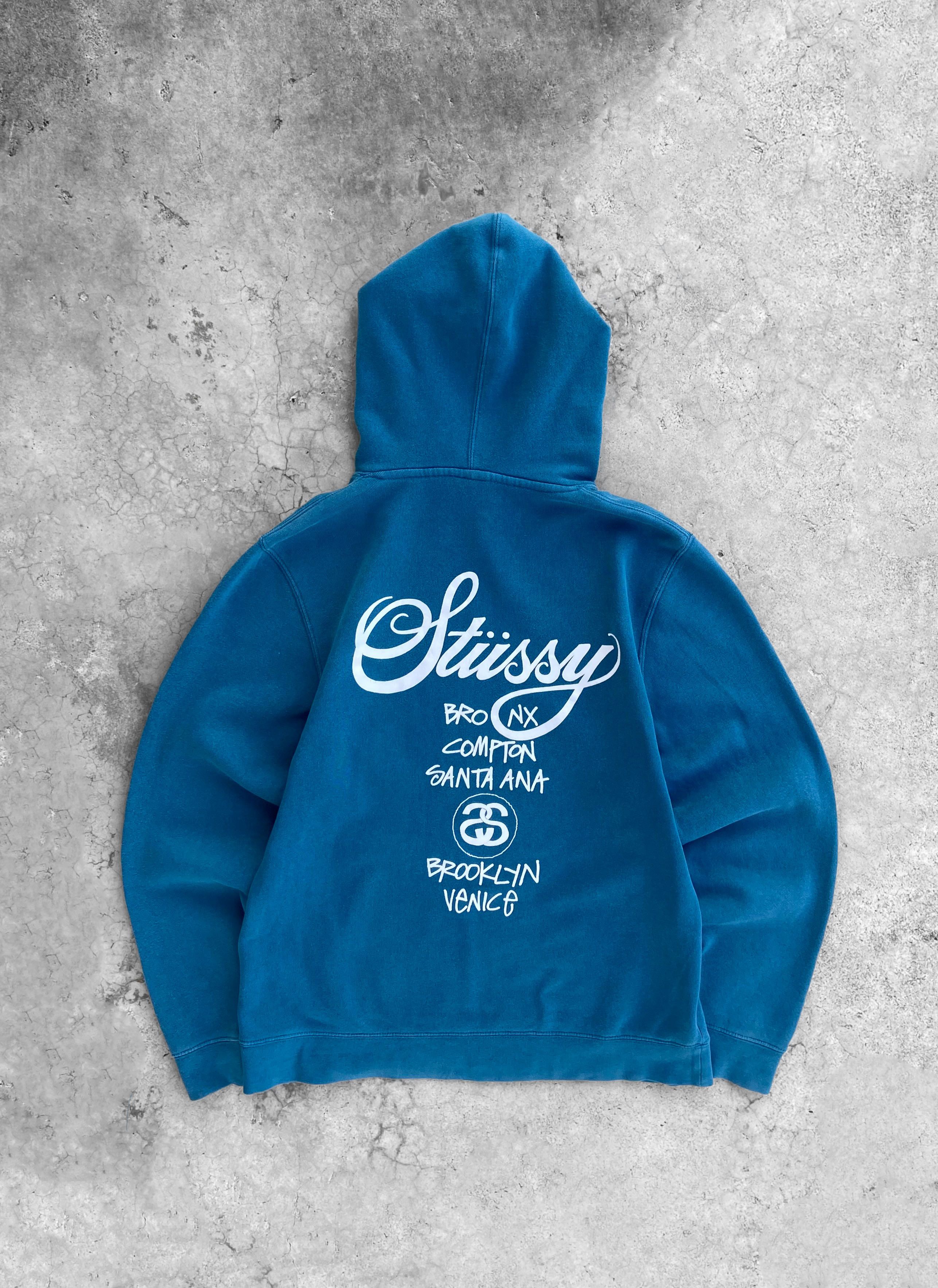 Stussy Stussy World Tour Hoodie Size US M / EU 48-50 / 2 - 5 Thumbnail