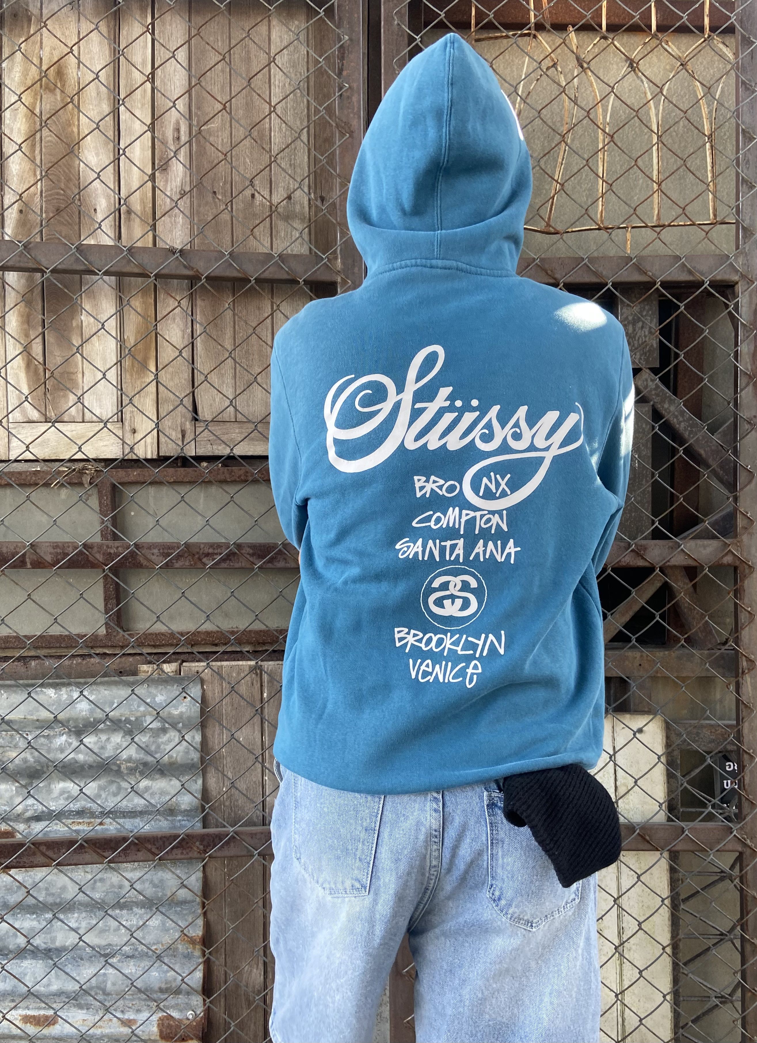 Stussy Stussy World Tour Hoodie Size US M / EU 48-50 / 2 - 18 Thumbnail