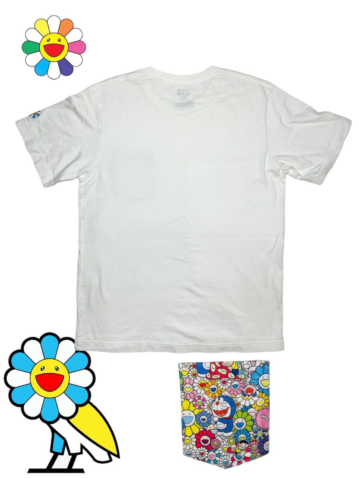 Takashi Murakami Vintage Takashi Murakami Doraemon Rainbow Flower japan art Size US L / EU 52-54 / 3 - 2 Thumbnail