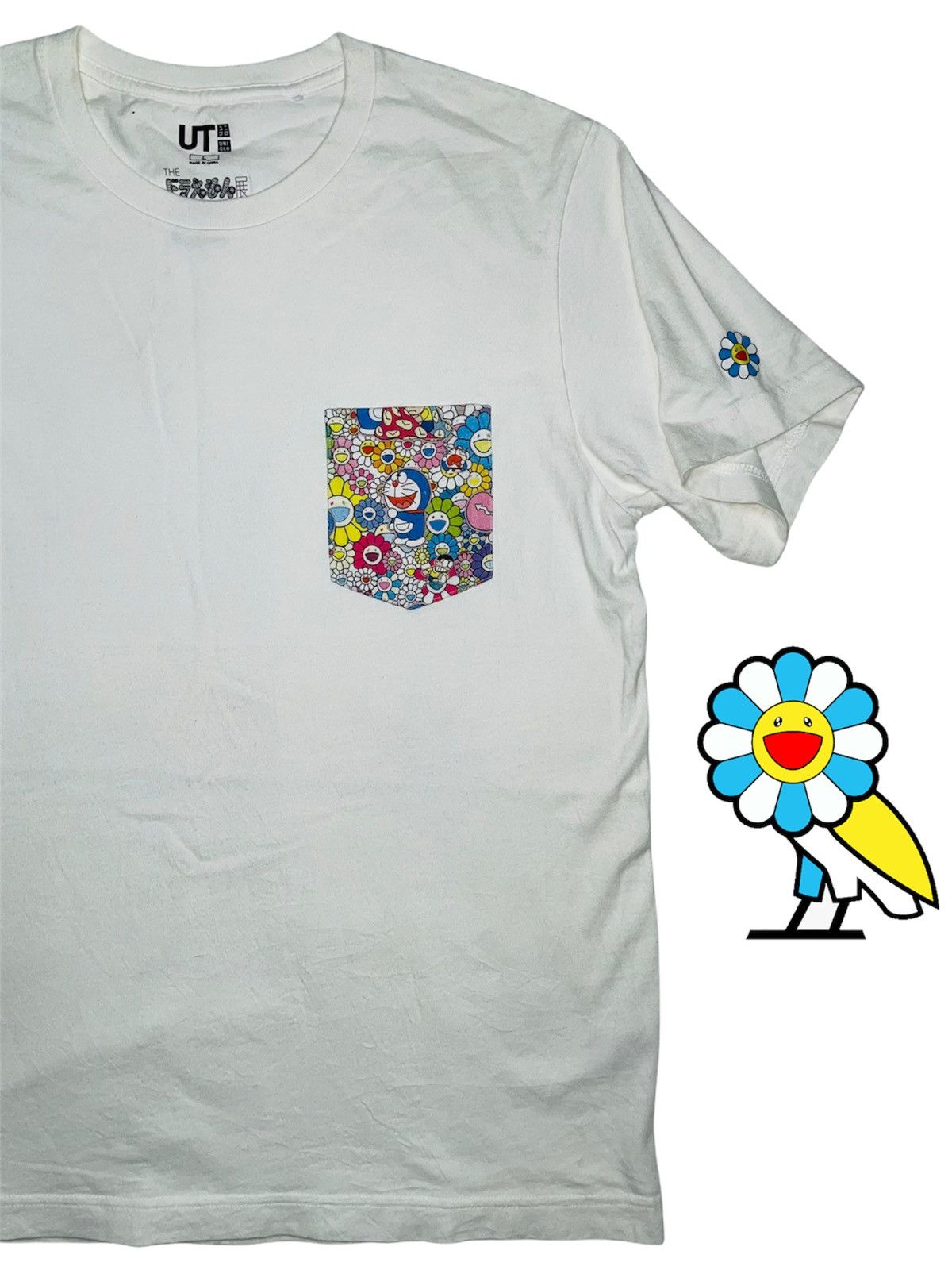 Takashi Murakami Vintage Takashi Murakami Doraemon Rainbow Flower japan art Size US L / EU 52-54 / 3 - 3 Thumbnail