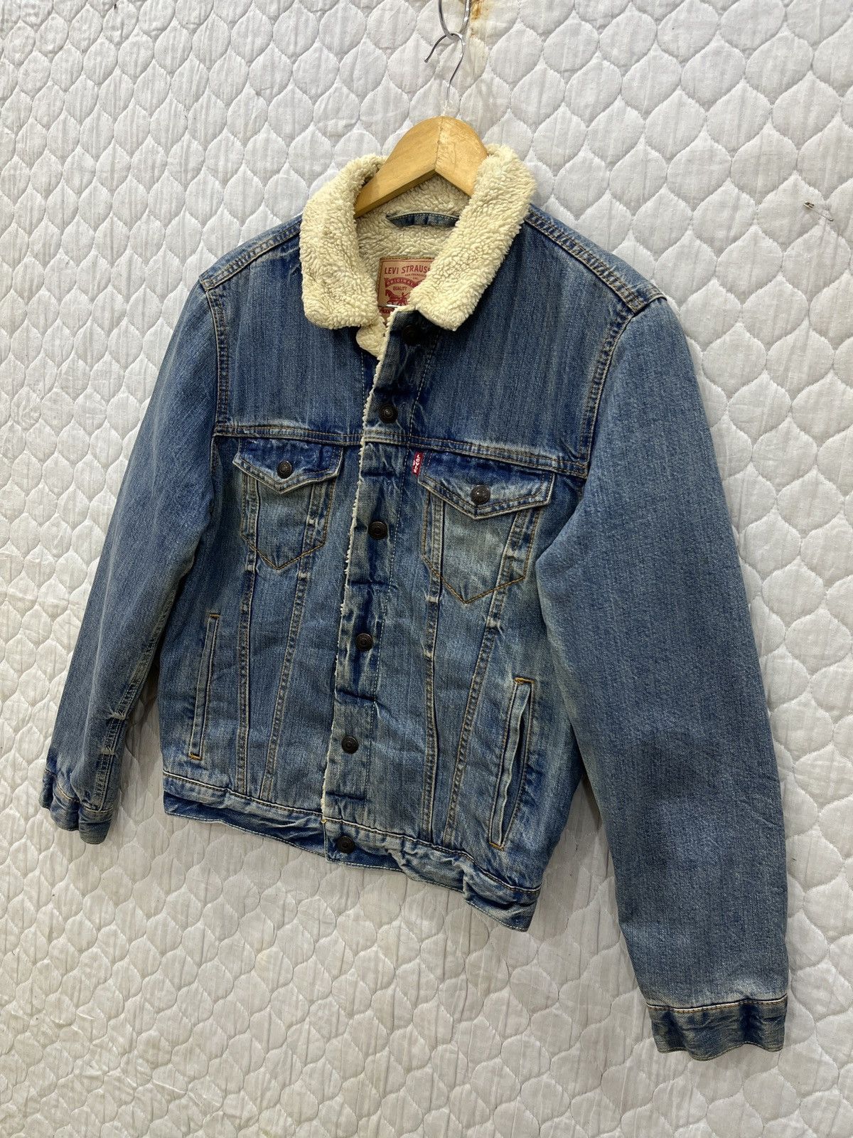 Levi's (Iii). LEVIS HYPEBEAST SHERPA JACKET Size US S / EU 44-46 / 1 - 2 Thumbnail
