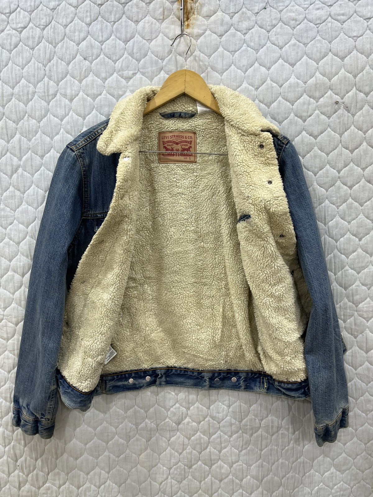Levi's (Iii). LEVIS HYPEBEAST SHERPA JACKET Size US S / EU 44-46 / 1 - 7 Thumbnail
