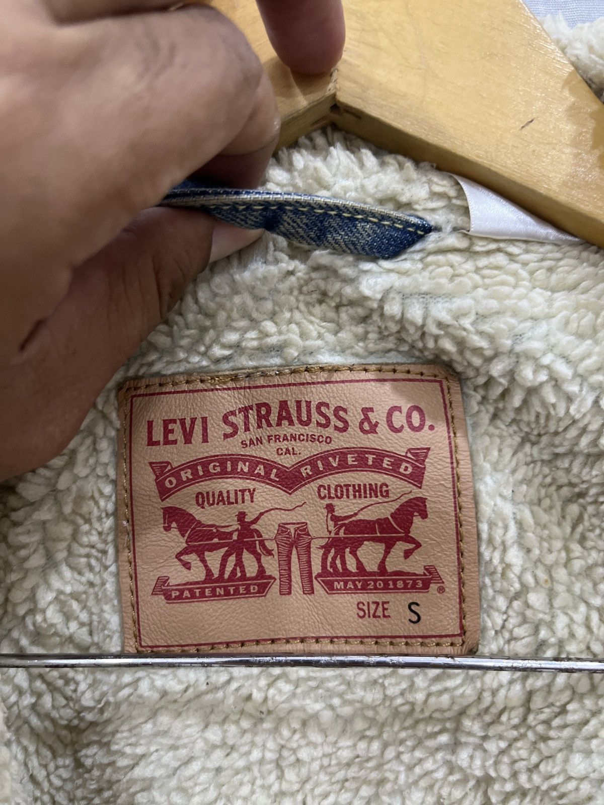 Levi's (Iii). LEVIS HYPEBEAST SHERPA JACKET Size US S / EU 44-46 / 1 - 8 Thumbnail