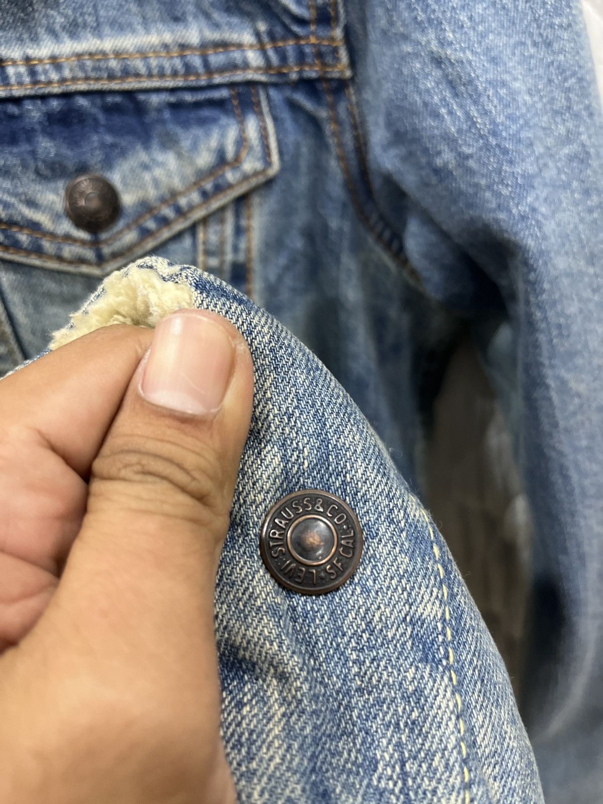 Levi's (Iii). LEVIS HYPEBEAST SHERPA JACKET Size US S / EU 44-46 / 1 - 14 Thumbnail