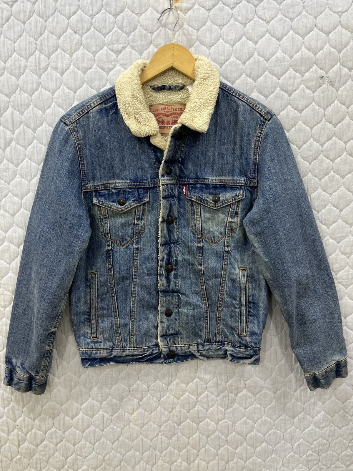 Levi's (Iii). LEVIS HYPEBEAST SHERPA JACKET Size US S / EU 44-46 / 1 - 1 Thumbnail