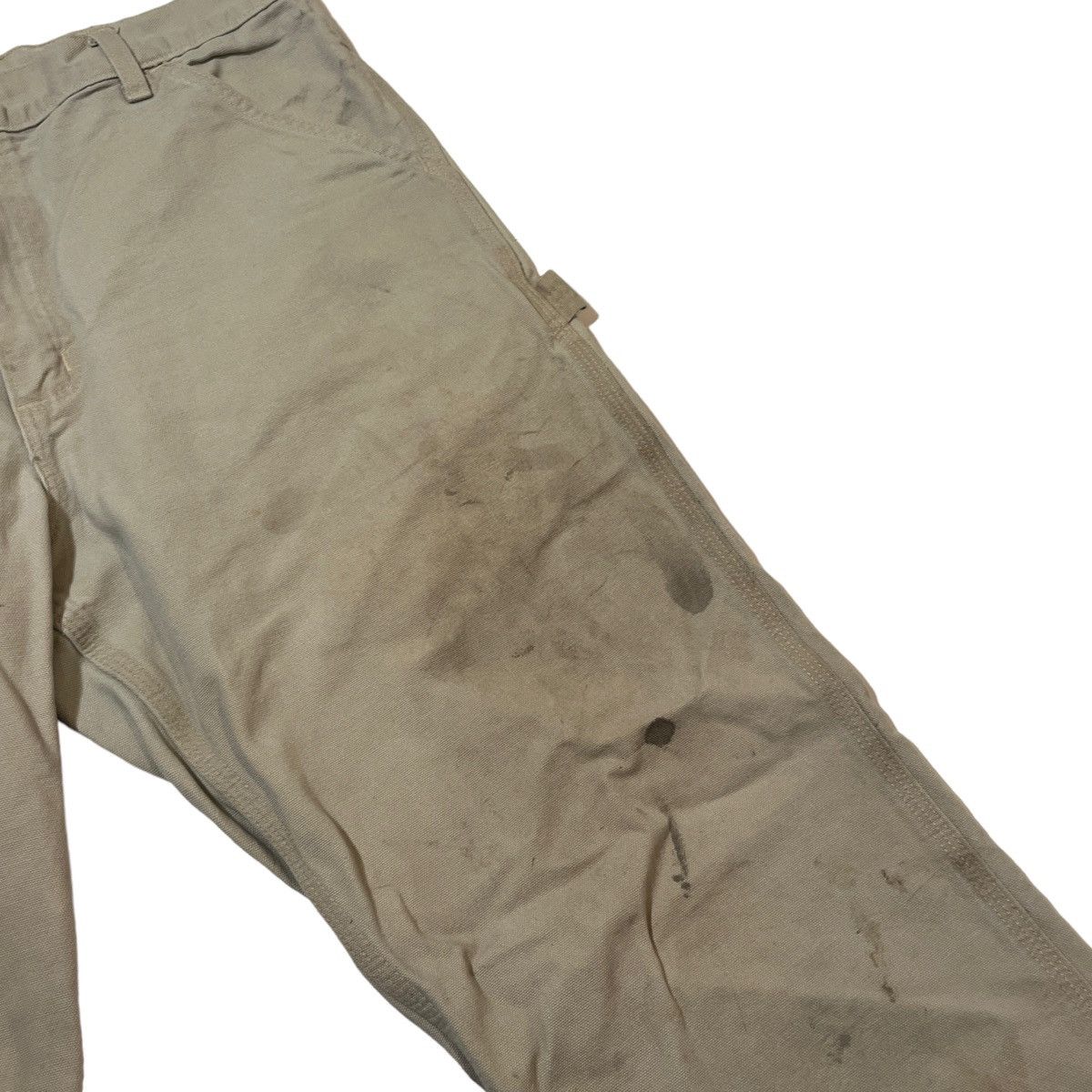 Carhartt Carhartt Cream Carpenter Pants Size US 34 / EU 50 - 3 Thumbnail