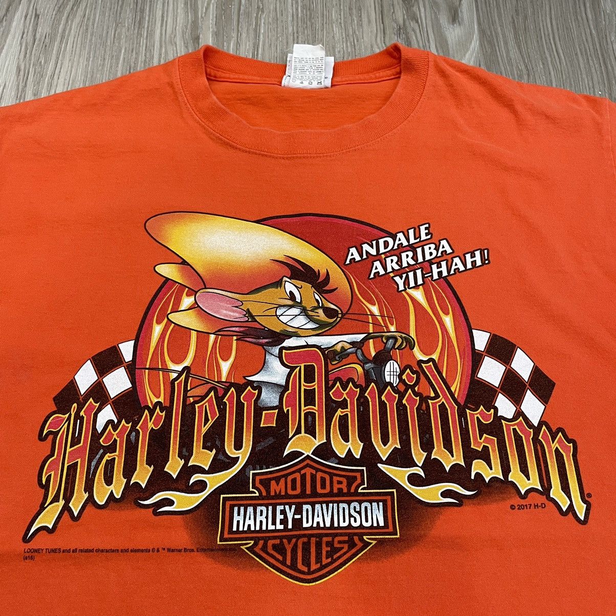 Vintage Vintage Y2K Haley-davidson Looney Tunes Tees