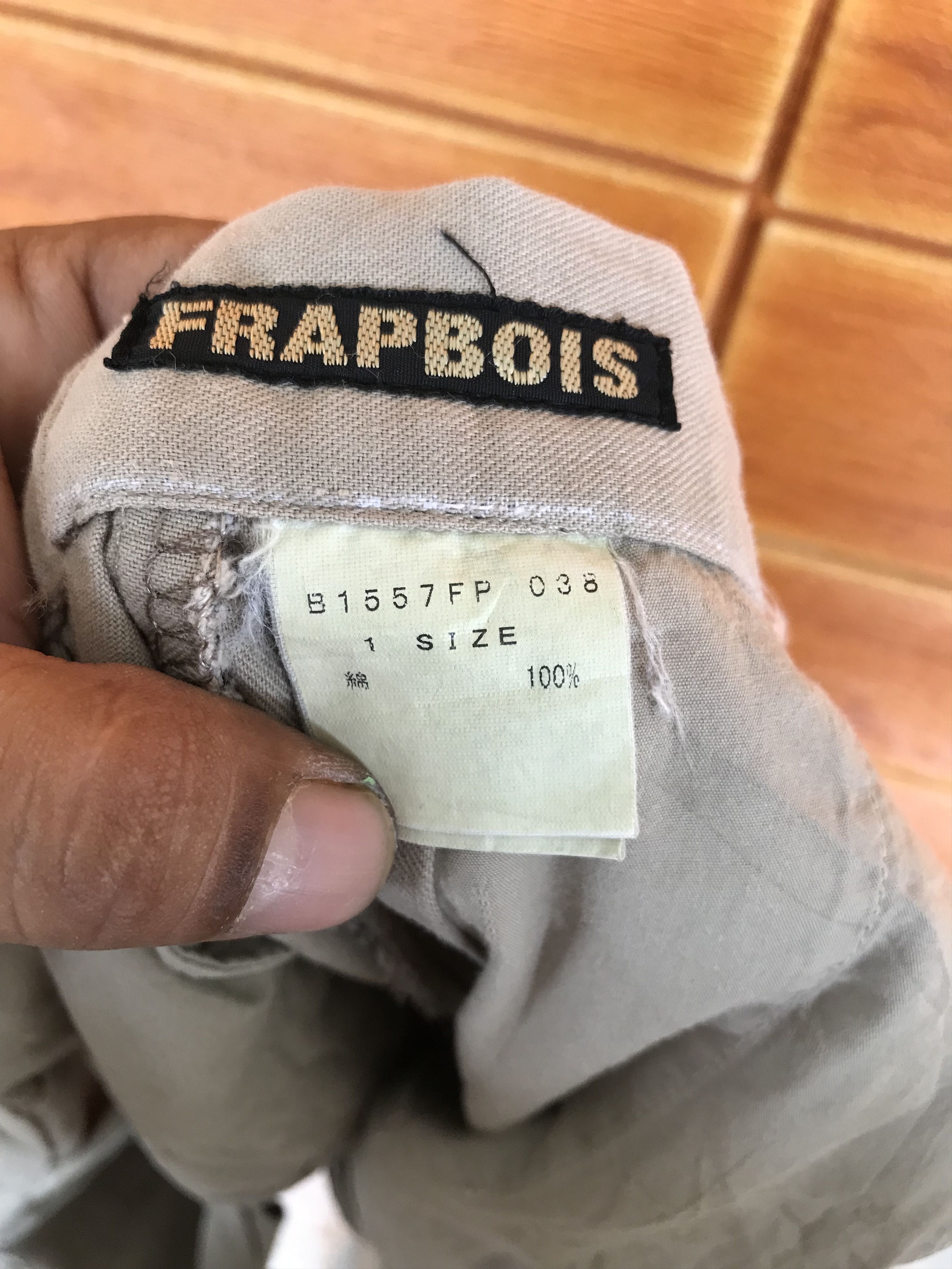 Frapbois FRAPBOIS Japan Design Pants Size US 31 - 14 Thumbnail