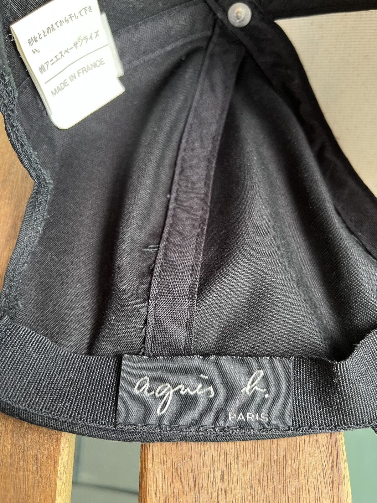 agnes b. Agnes B. Vintage Cap Size ONE SIZE - 7 Thumbnail