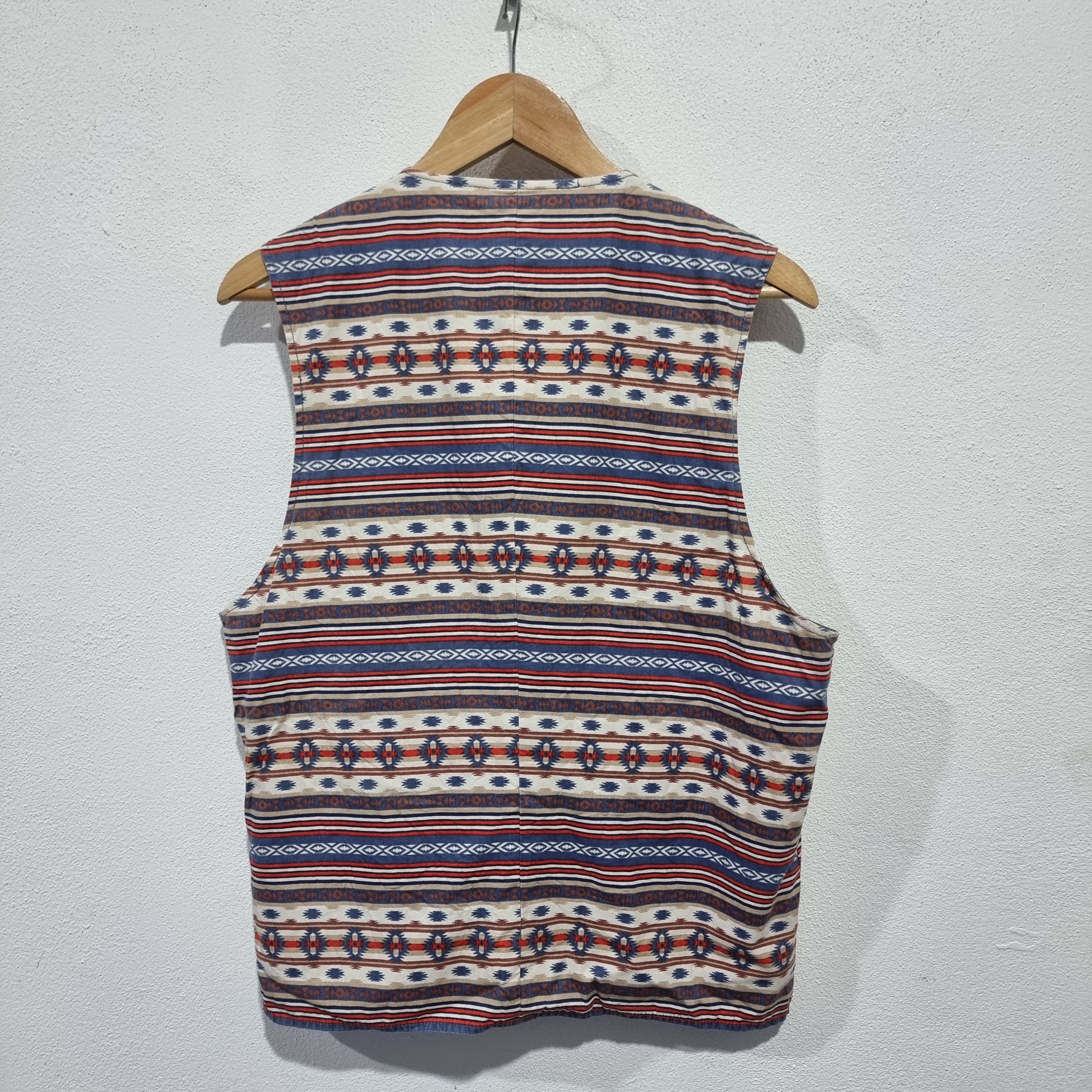 Global Work × Japanese Brand Reversible najavo vest art style Size US M / EU 48-50 / 2 - 2 Thumbnail