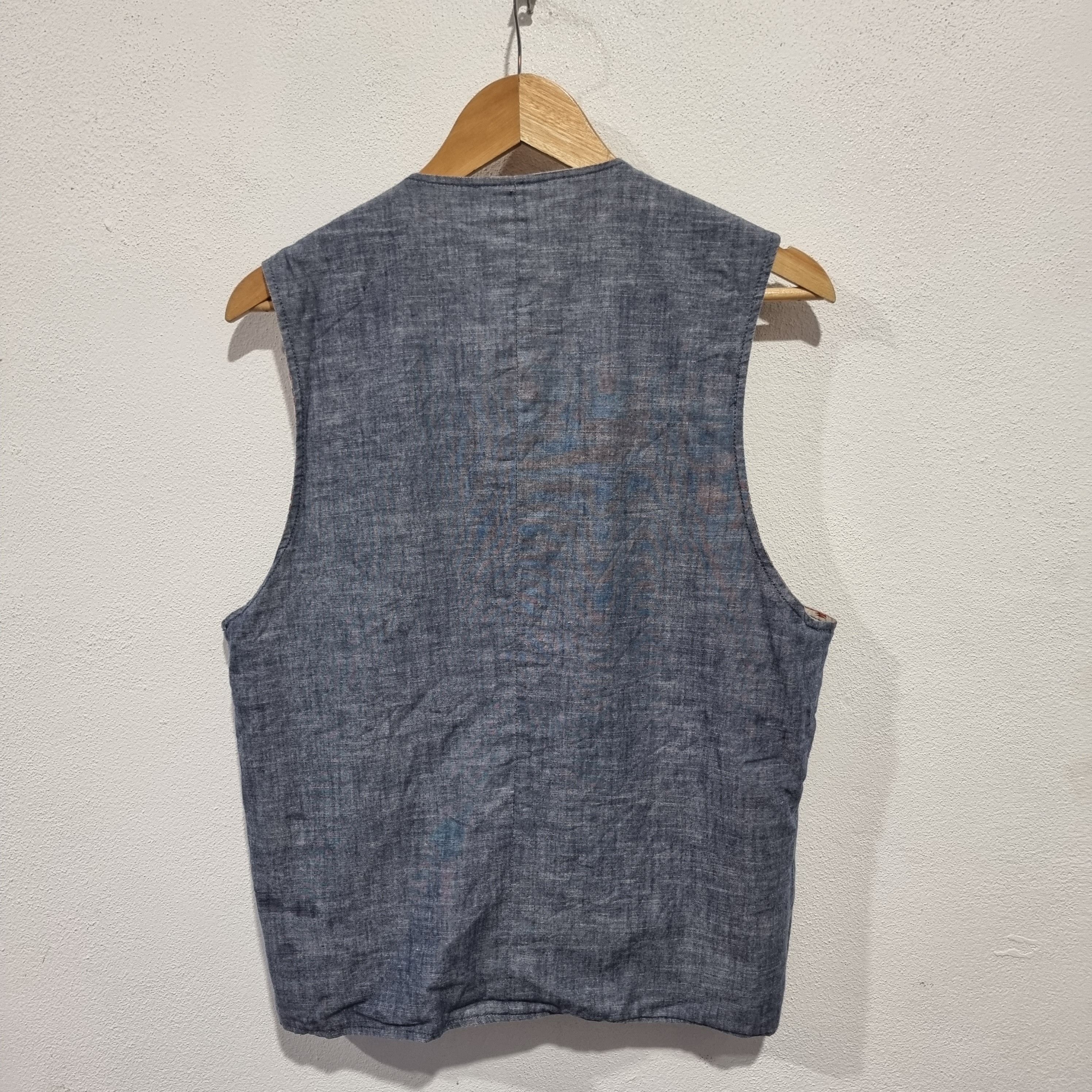 Global Work × Japanese Brand Reversible najavo vest art style Size US M / EU 48-50 / 2 - 4 Thumbnail