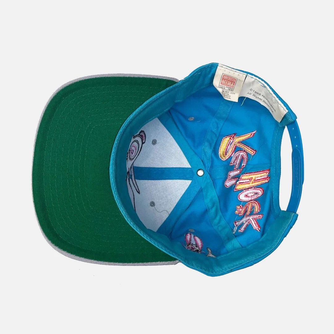 Ren & Stimpy 93 90s Vtg Nickelodeon American Needle Cap Hat