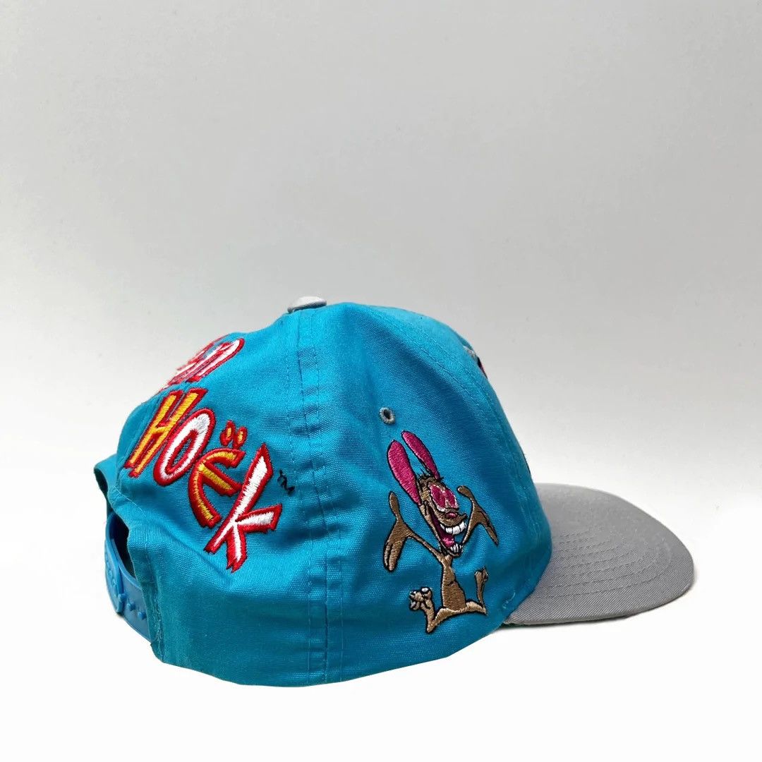 Ren & Stimpy 93 90s Vtg Nickelodeon American Needle Cap Hat