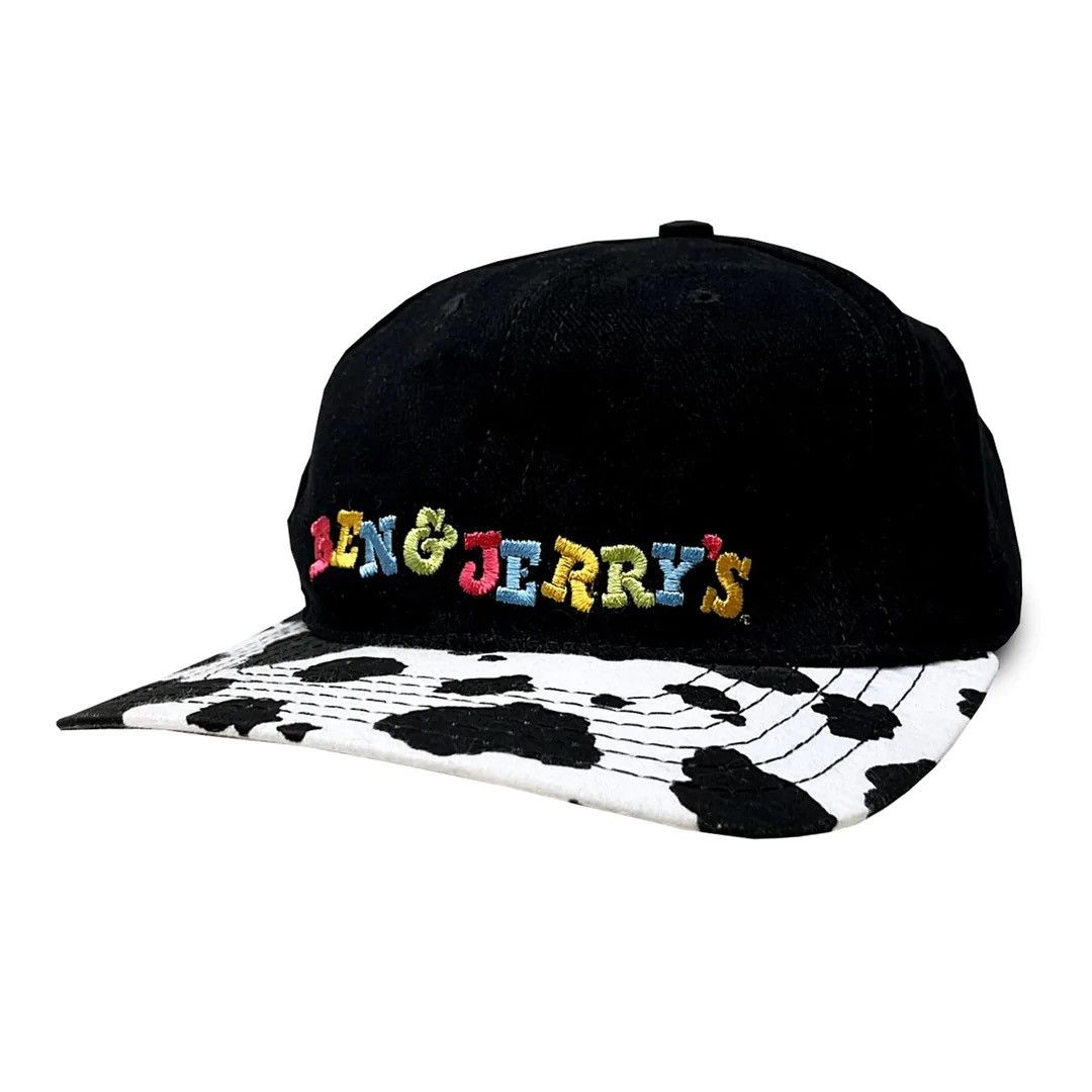 American Needle Ben & Jerry’s 90 Wearables American Needle Cow Print Vtg Cap Size ONE SIZE - 1 Thumbnail