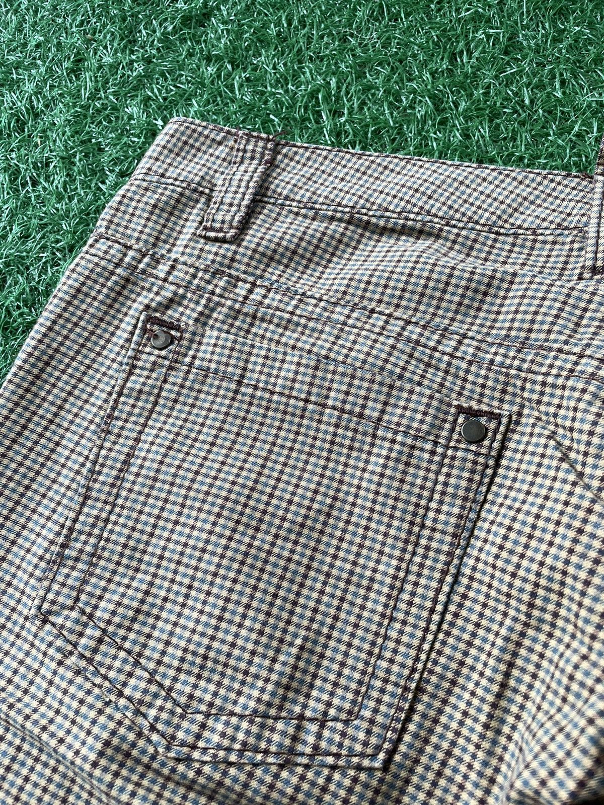 Dsquared2 × Vintage ⚡️Vintage Dsquared Casual Pants Checkered Pattern Spell Out Size US 30 / EU 46 - 13 Thumbnail