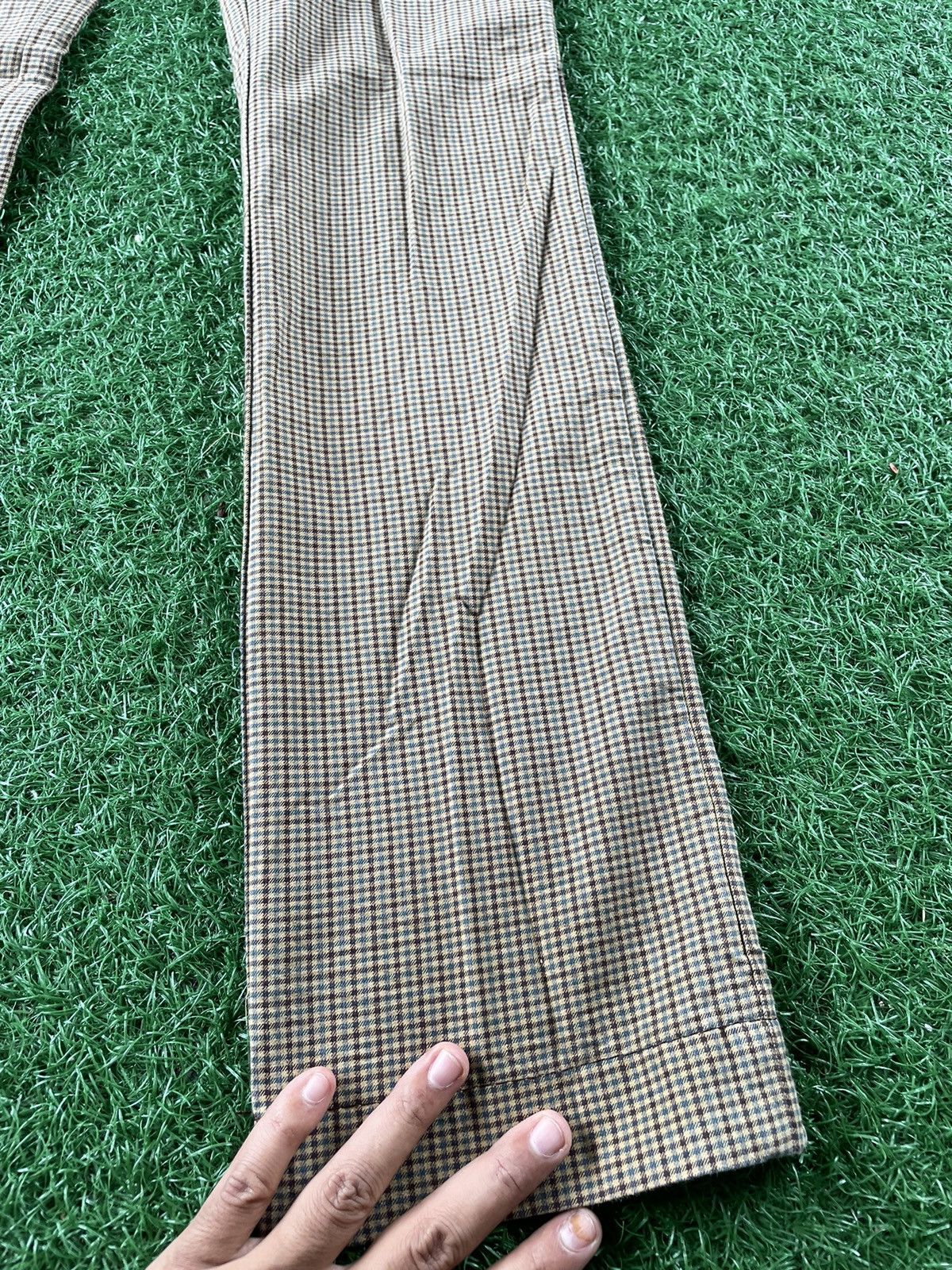Dsquared2 × Vintage ⚡️Vintage Dsquared Casual Pants Checkered Pattern Spell Out Size US 30 / EU 46 - 5 Thumbnail