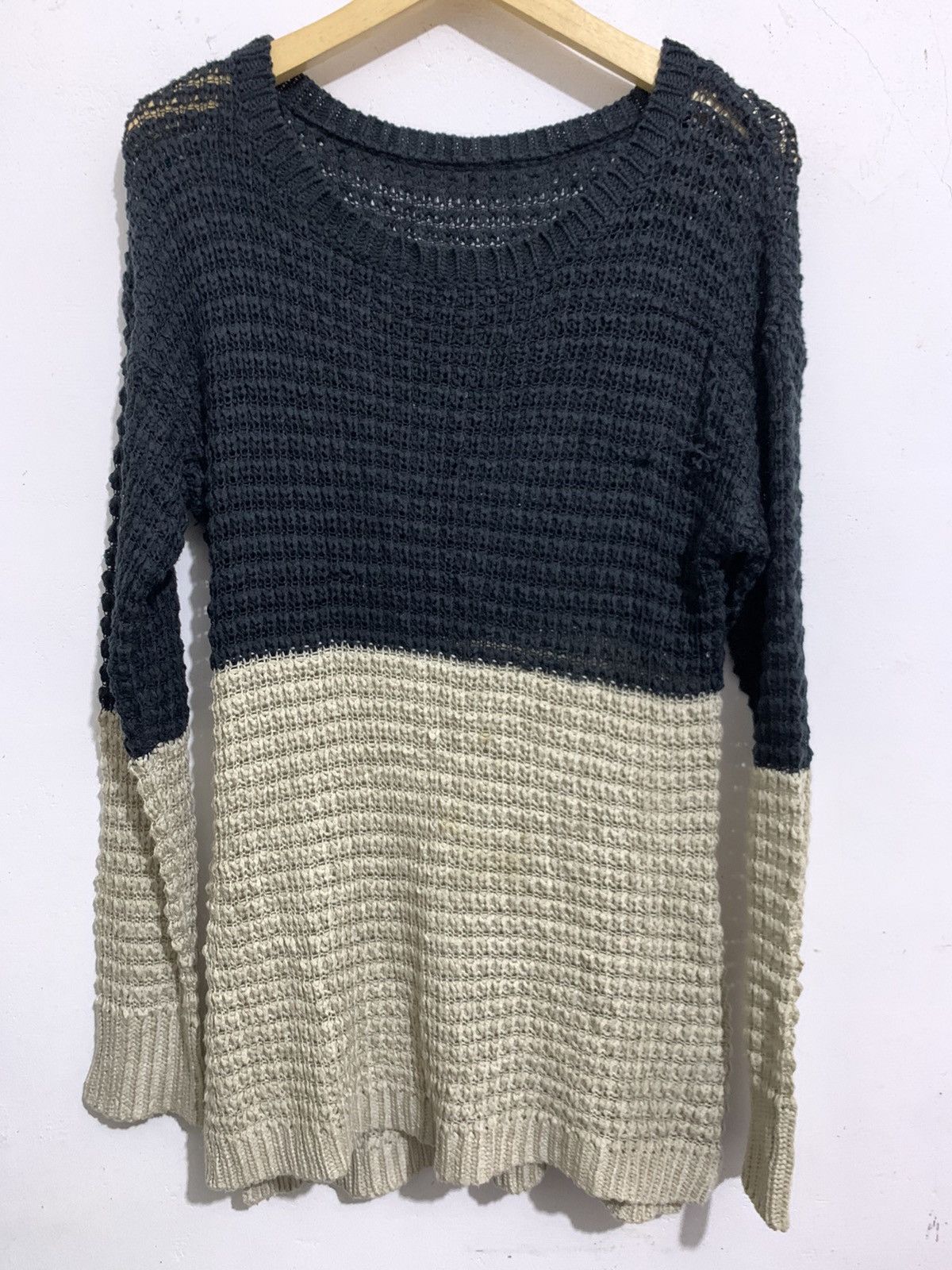 20471120 💸BINDINGOFFER💸Japanese traditional knitwear grunge style Size US M / EU 48-50 / 2 - 5 Thumbnail