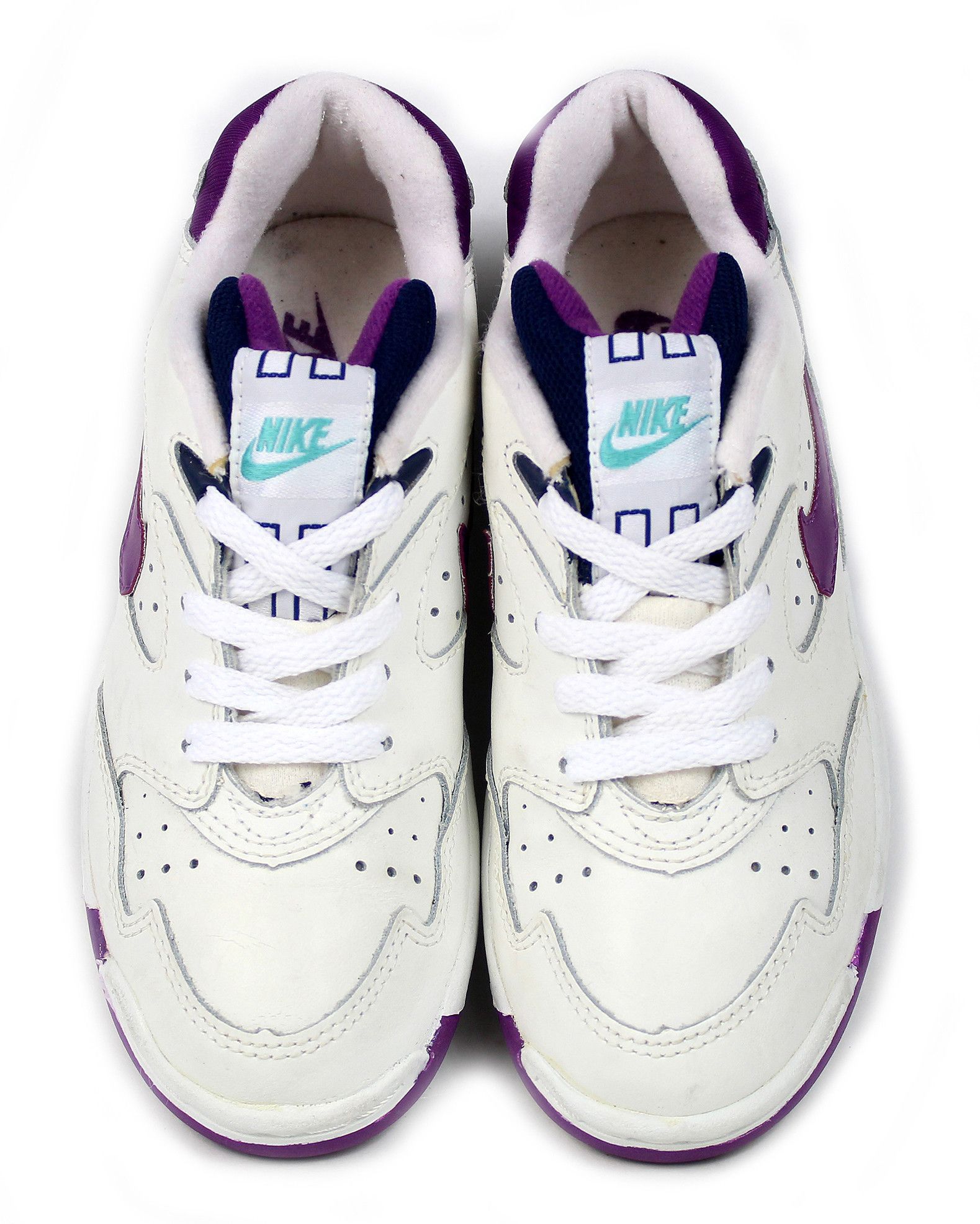 Nike NOS 1993 90s vintage Nike Ace Junior kicks sneakers shoes Size US 5 / IT 35 - 5 Thumbnail