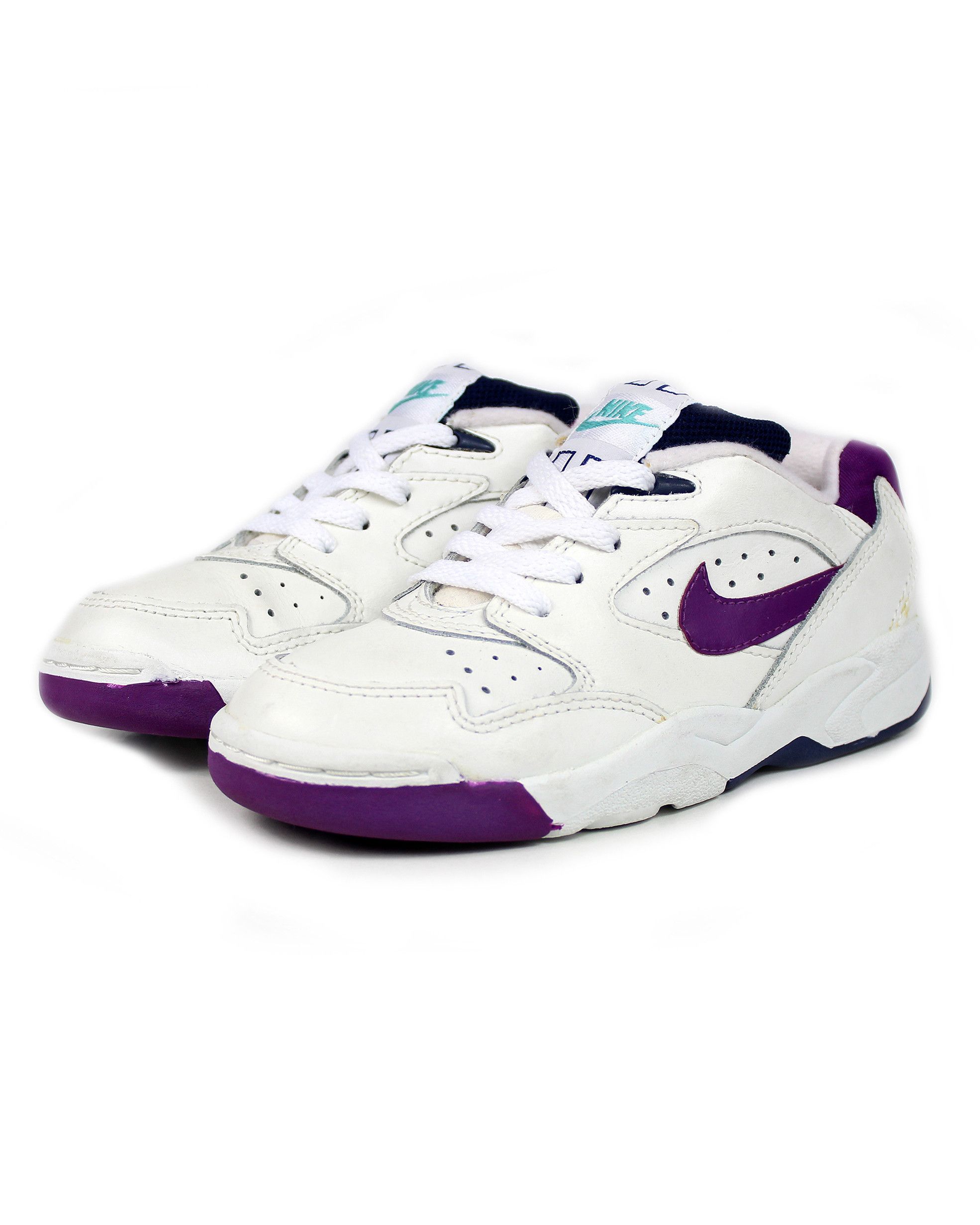 Nike NOS 1993 90s vintage Nike Ace Junior kicks sneakers shoes Size US 5 / IT 35 - 4 Thumbnail