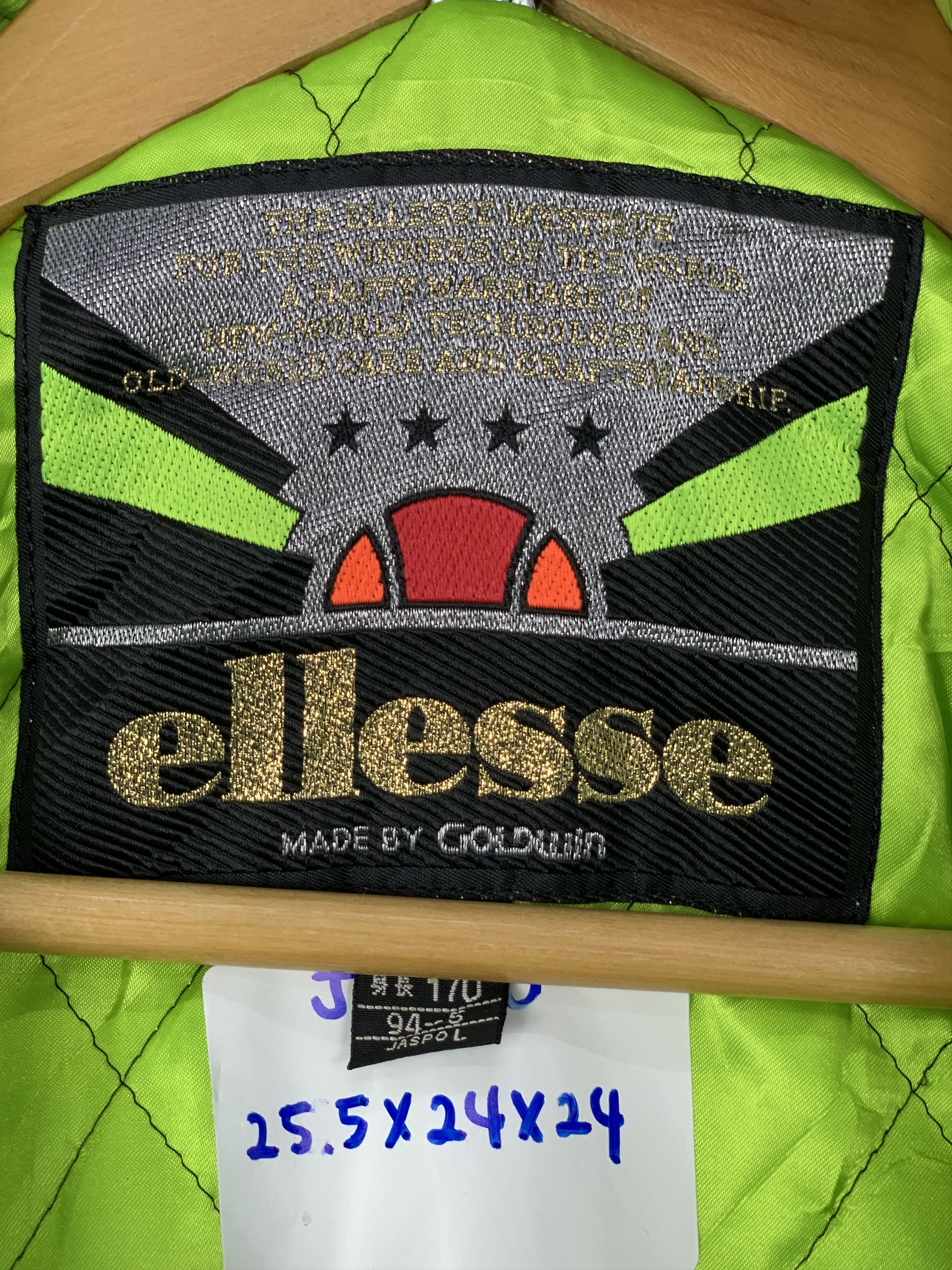 Ellesse Vintage Ellesse BA Speed Ski Bomber Jacket J1490 Size US L / EU 52-54 / 3 - 11 Thumbnail