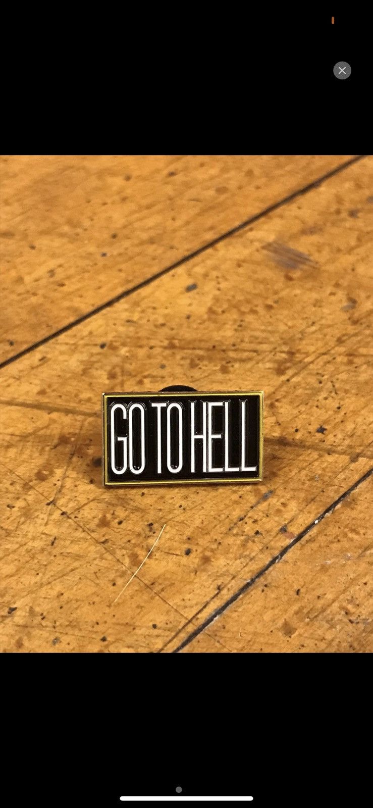 Supreme Supreme GTH Pin Size ONE SIZE - 1 Thumbnail