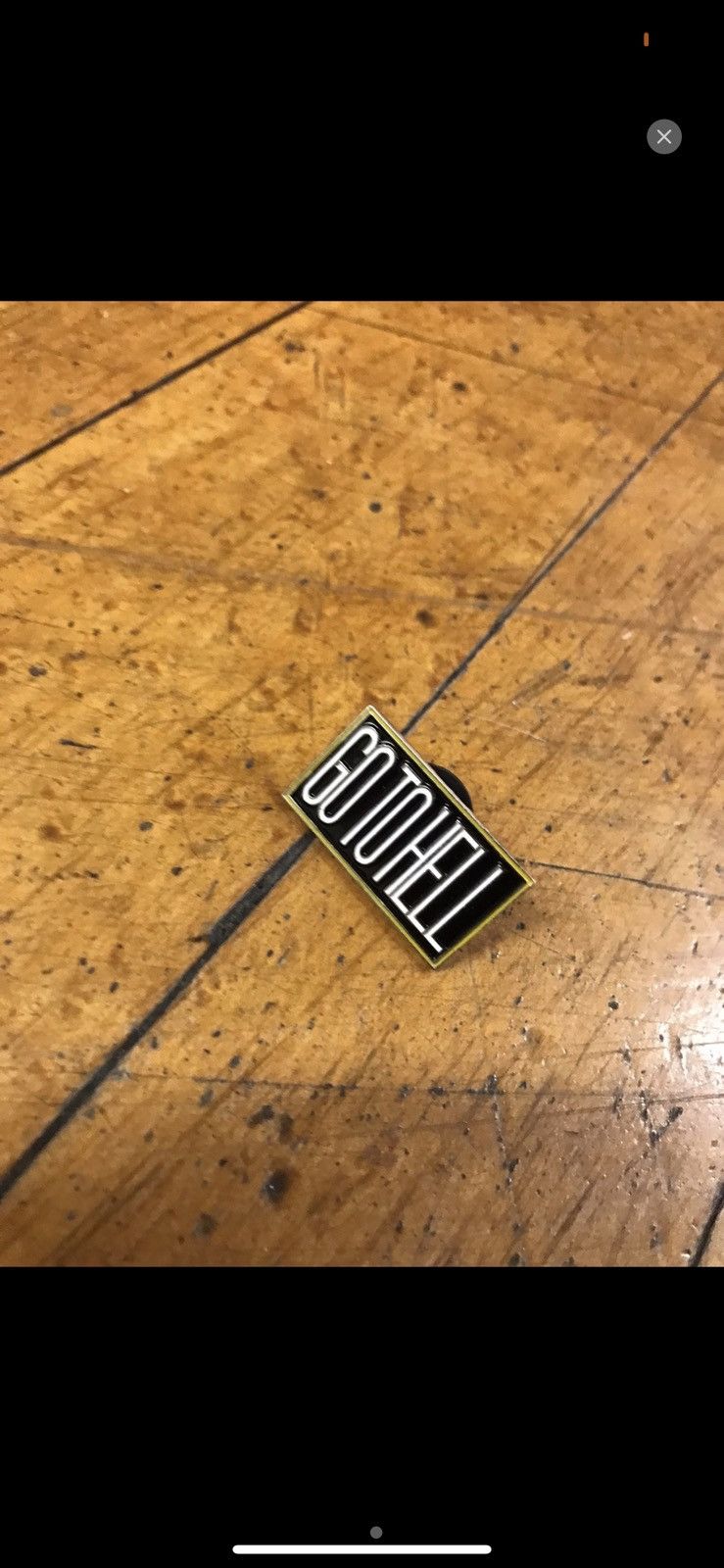 Supreme Supreme GTH Pin Size ONE SIZE - 2 Thumbnail