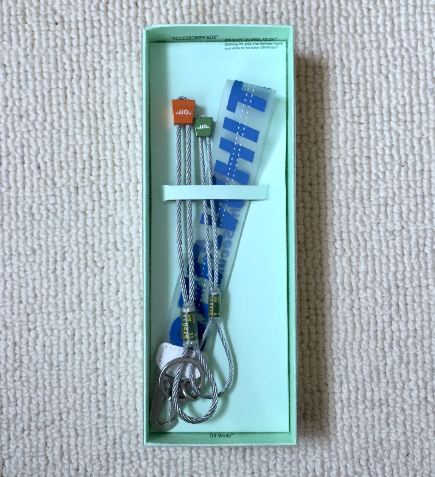 Off-White Off White Industrial Keychain | Grailed