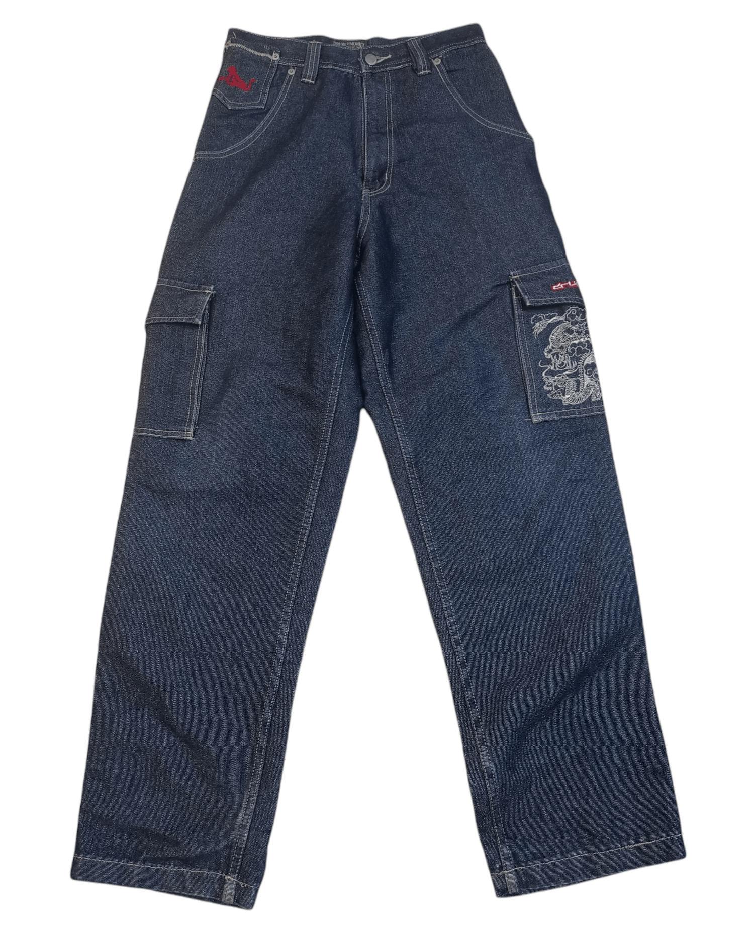 DrunknMunky Drunkn Munky Hip Hop Baggy Denim Jeans Size US 29 - 1 Thumbnail