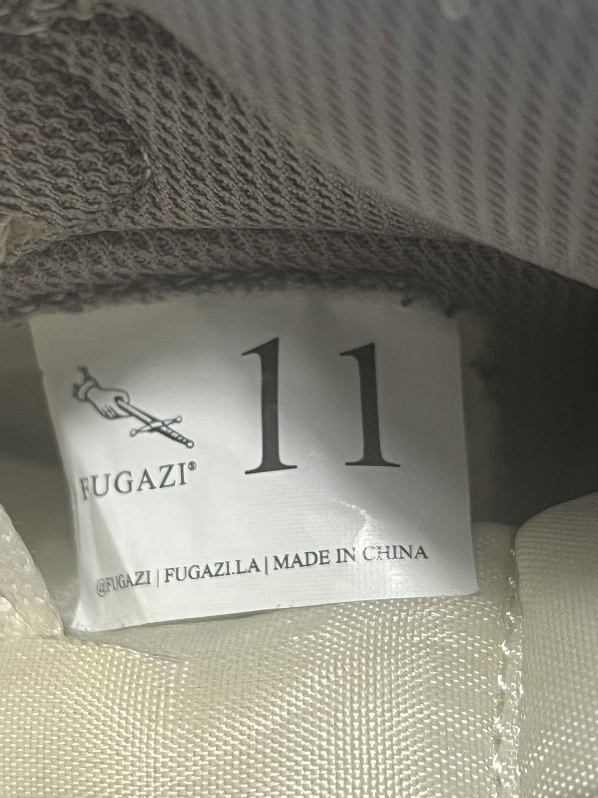 Fugazi Fugazi One in the Chamber Neutral Grey Size US 11 / EU 44 - 8 Thumbnail