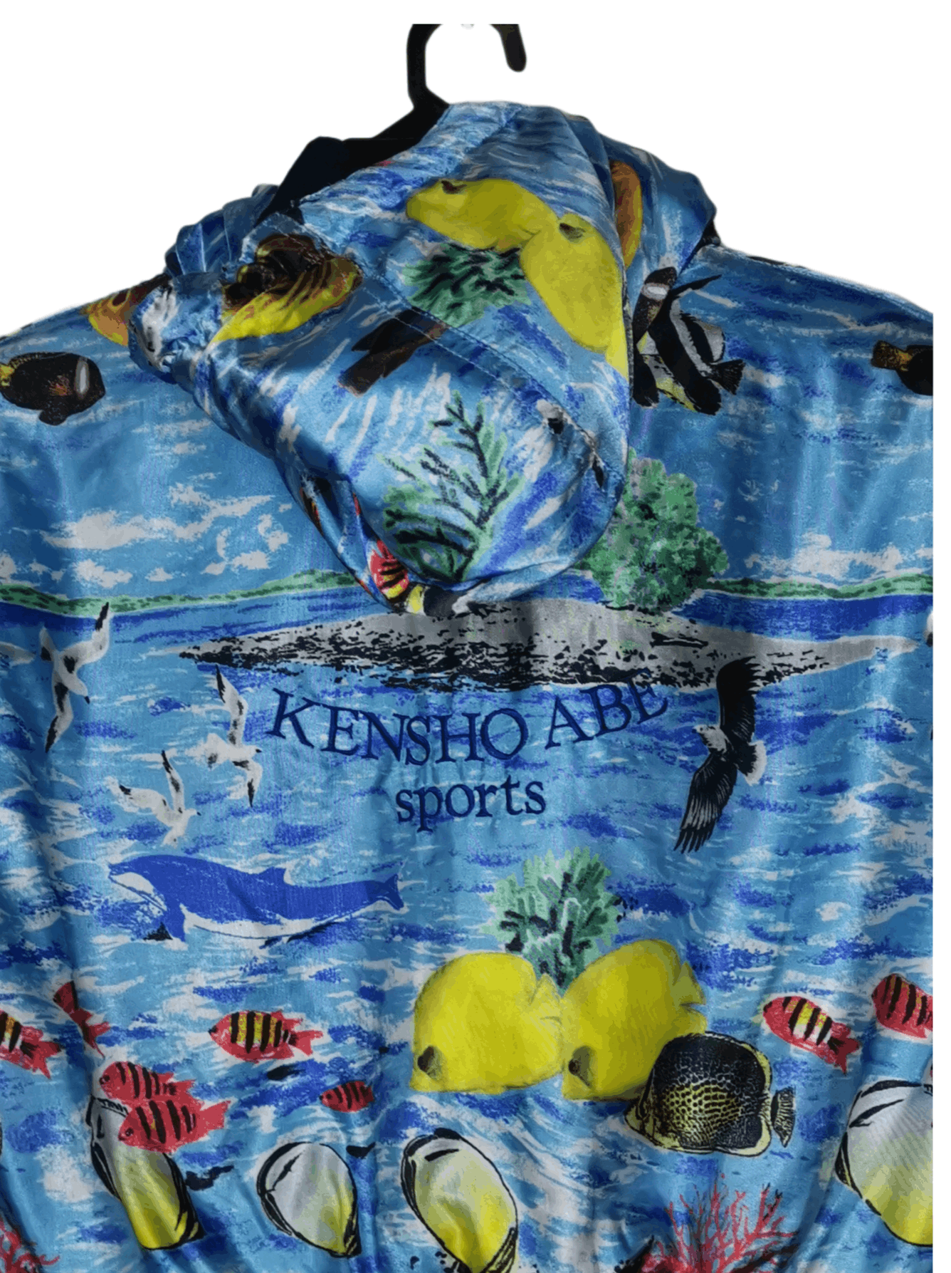 Vintage 🔥Very Rare🔥 Vintage Kenso Abe Winter Hoodies Jacket Size US L / EU 52-54 / 3 - 5 Thumbnail