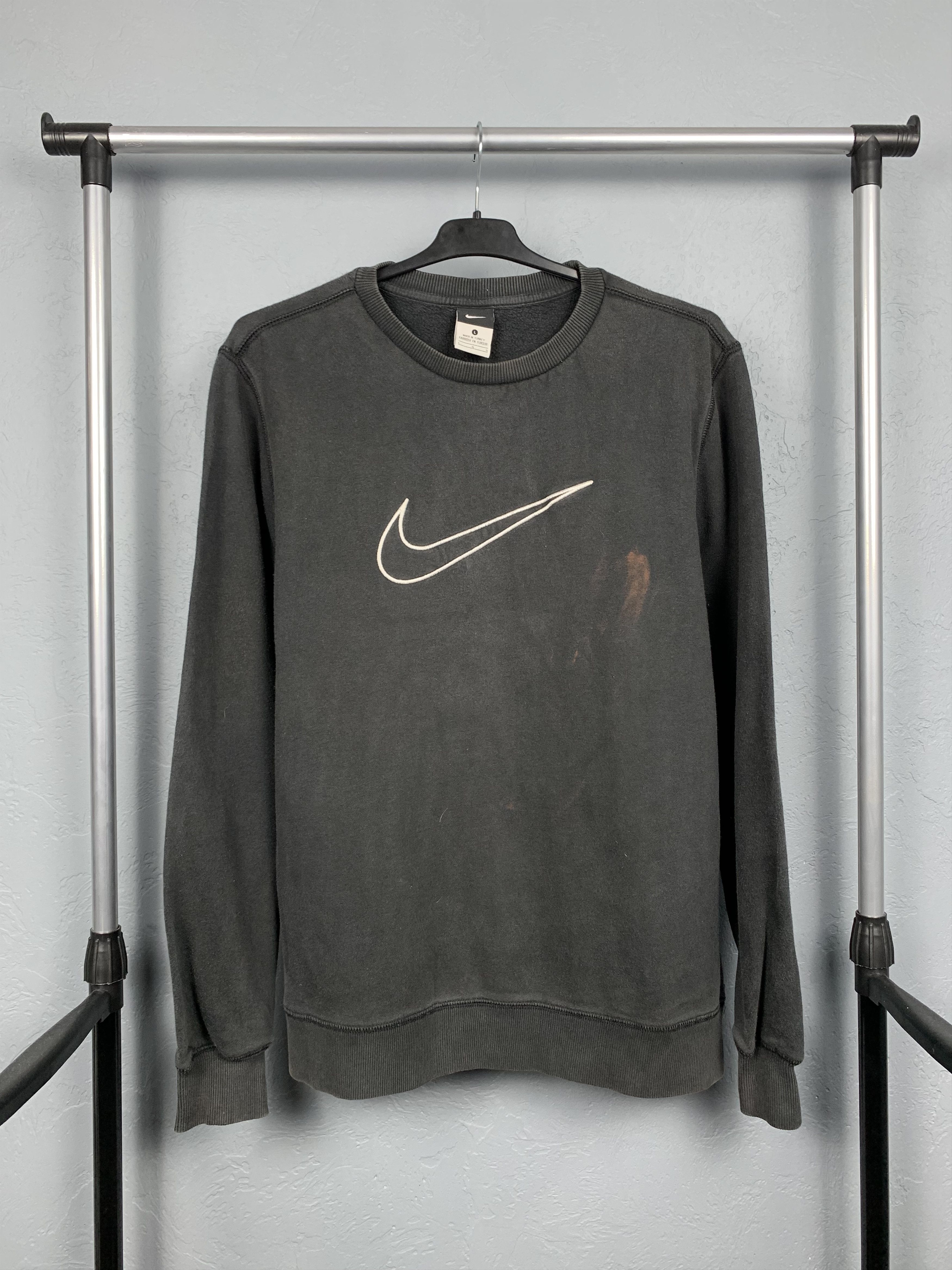 Nike Nike Vintage Faded Mens Sweatshirt Y2K Swoosh Size US L / EU 52-54 / 3 - 1 Thumbnail