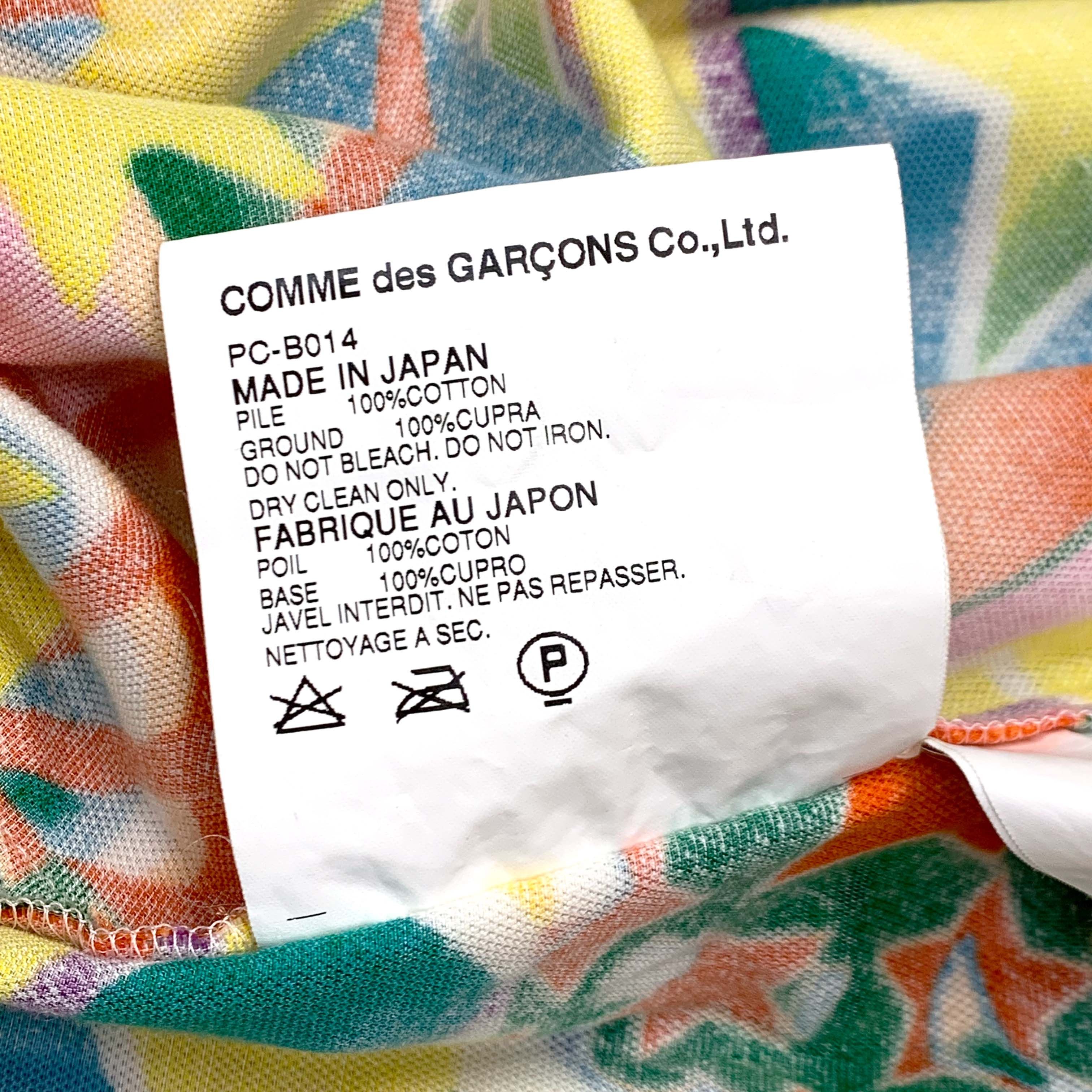 Comme des Garcons × Comme des Garcons Homme × Comme des Garcons Homme Plus AW01 Psychedelic Velveteen Shirt Size US M / EU 48-50 / 2 - 6 Thumbnail