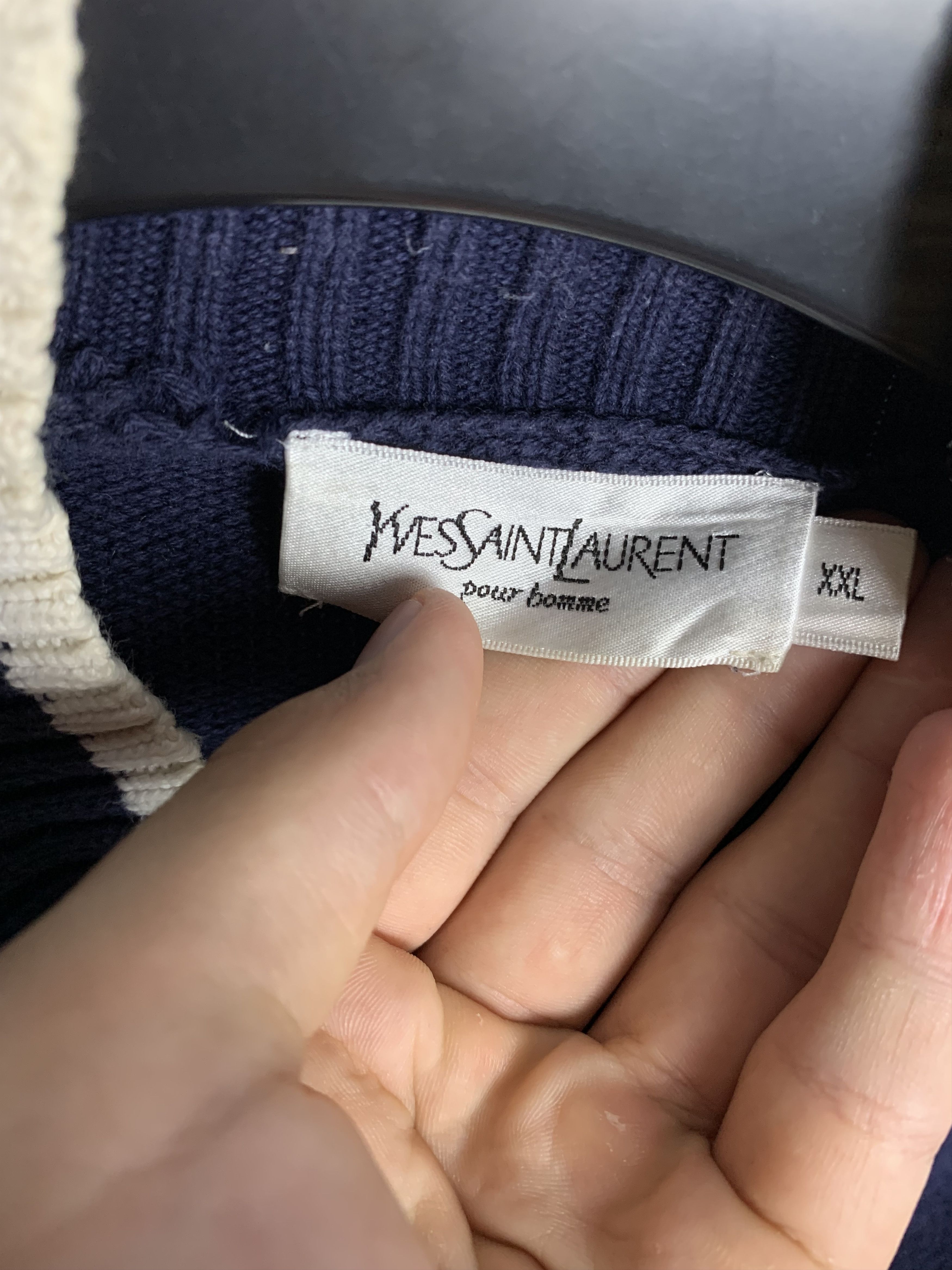 Yves Saint Laurent Yves Saint Laurent YSL Mens Zip Sweater Size US XXL / EU 58 / 5 - 3 Thumbnail