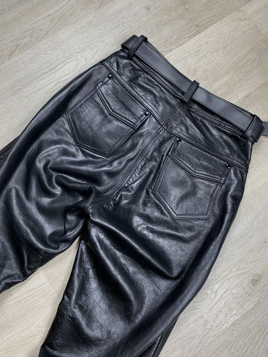 Vintage Vintage Genuine Leather Pants Biker Motorcycle | Grailed