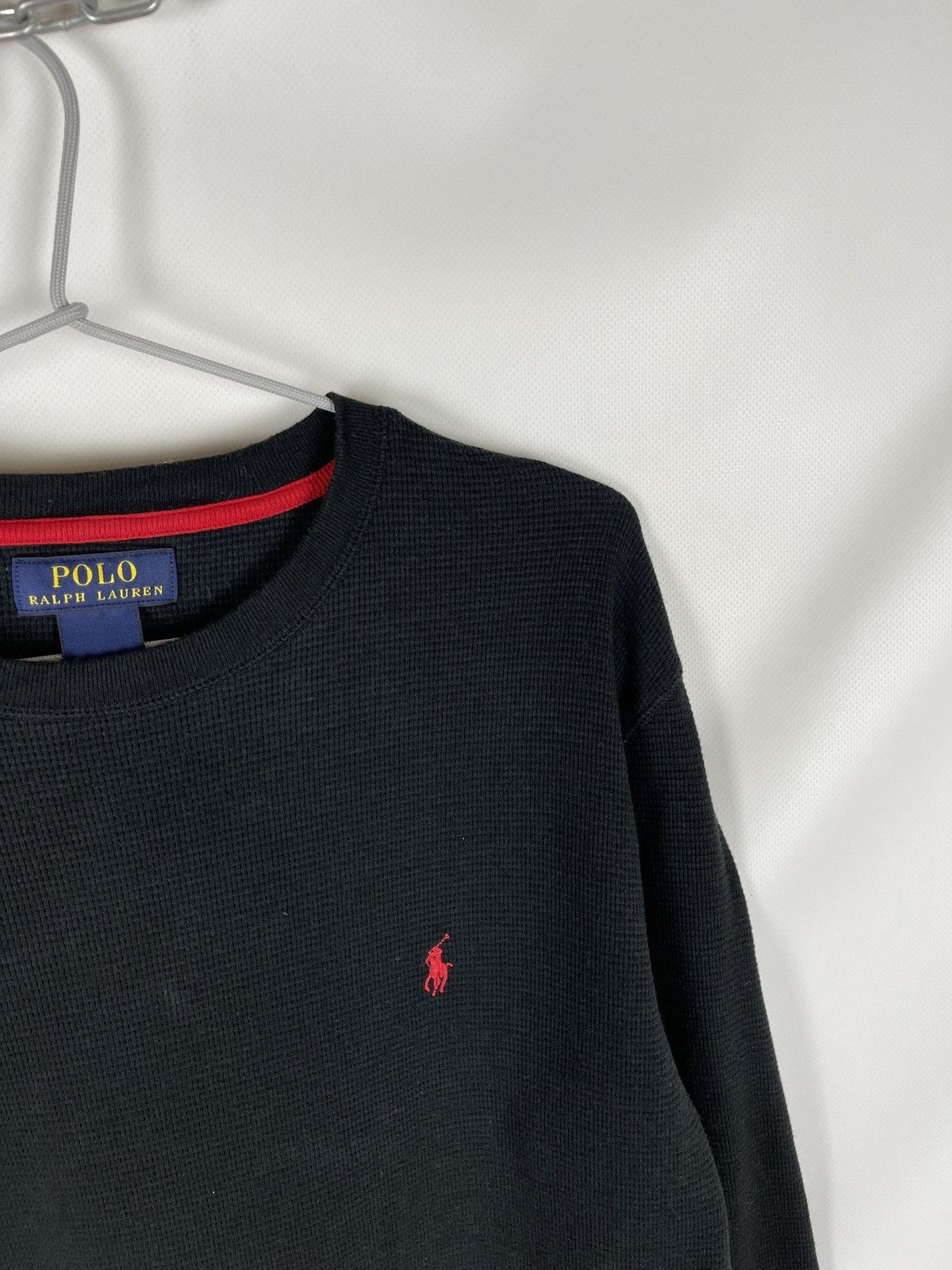 Polo Ralph Lauren Polo Ralph Lauren black cotton long sleeve tee shirt size L Size US L / EU 52-54 / 3 - 5 Thumbnail